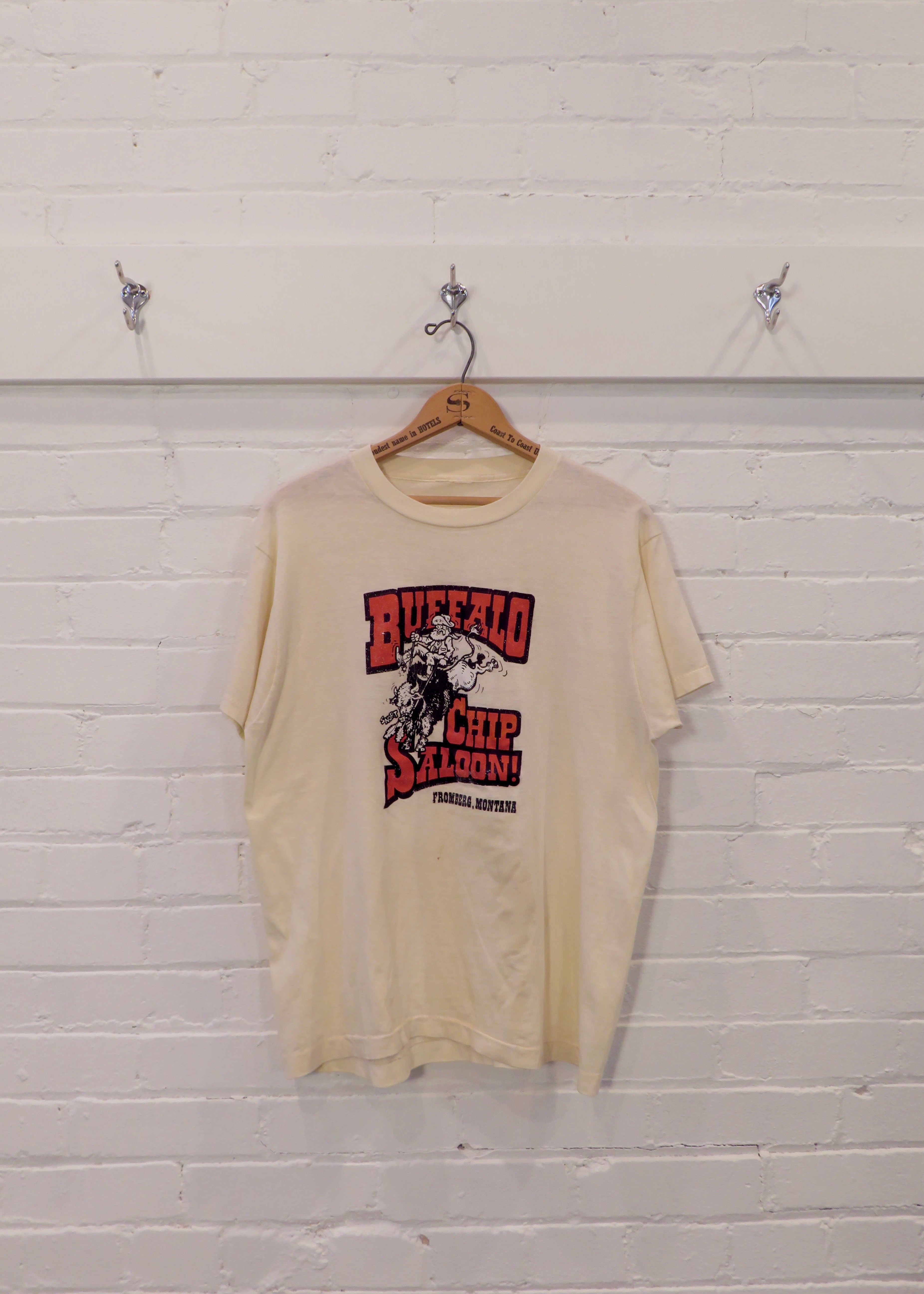1980s Buffalo Chip Saloon Montana T-Shirt