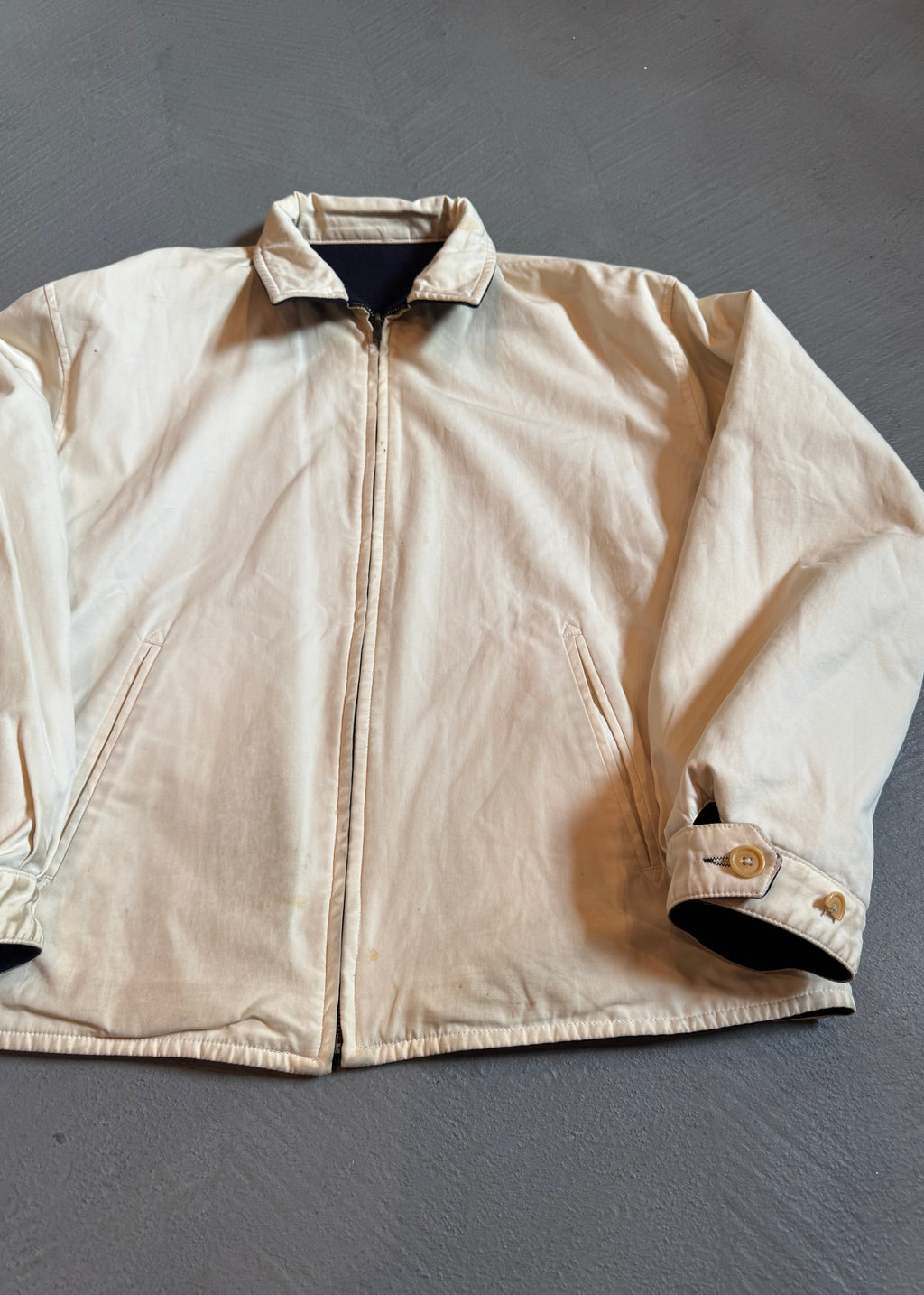1990s Polo Ralph Lauren Reversible Cashmere Blend Jacket
