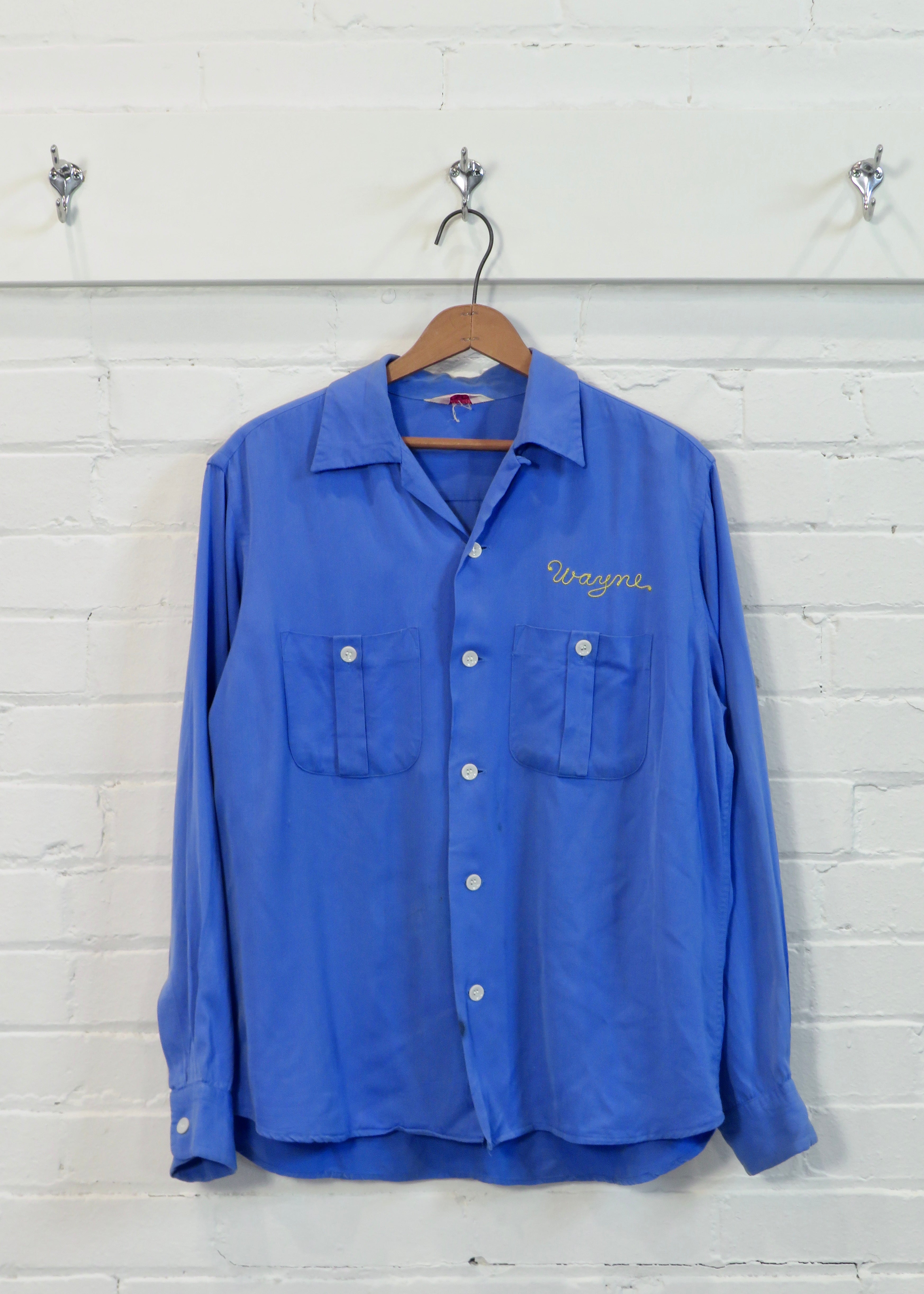 1950s Alley Oops Bowling Shirt | L