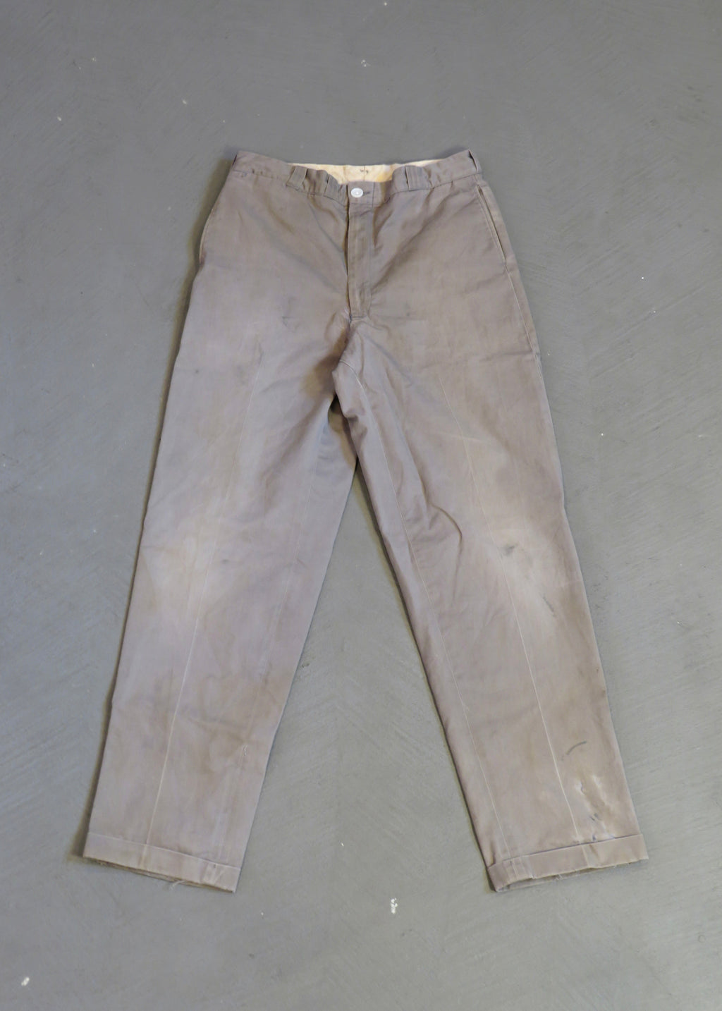 1960s Repaired Powr House Work Chinos