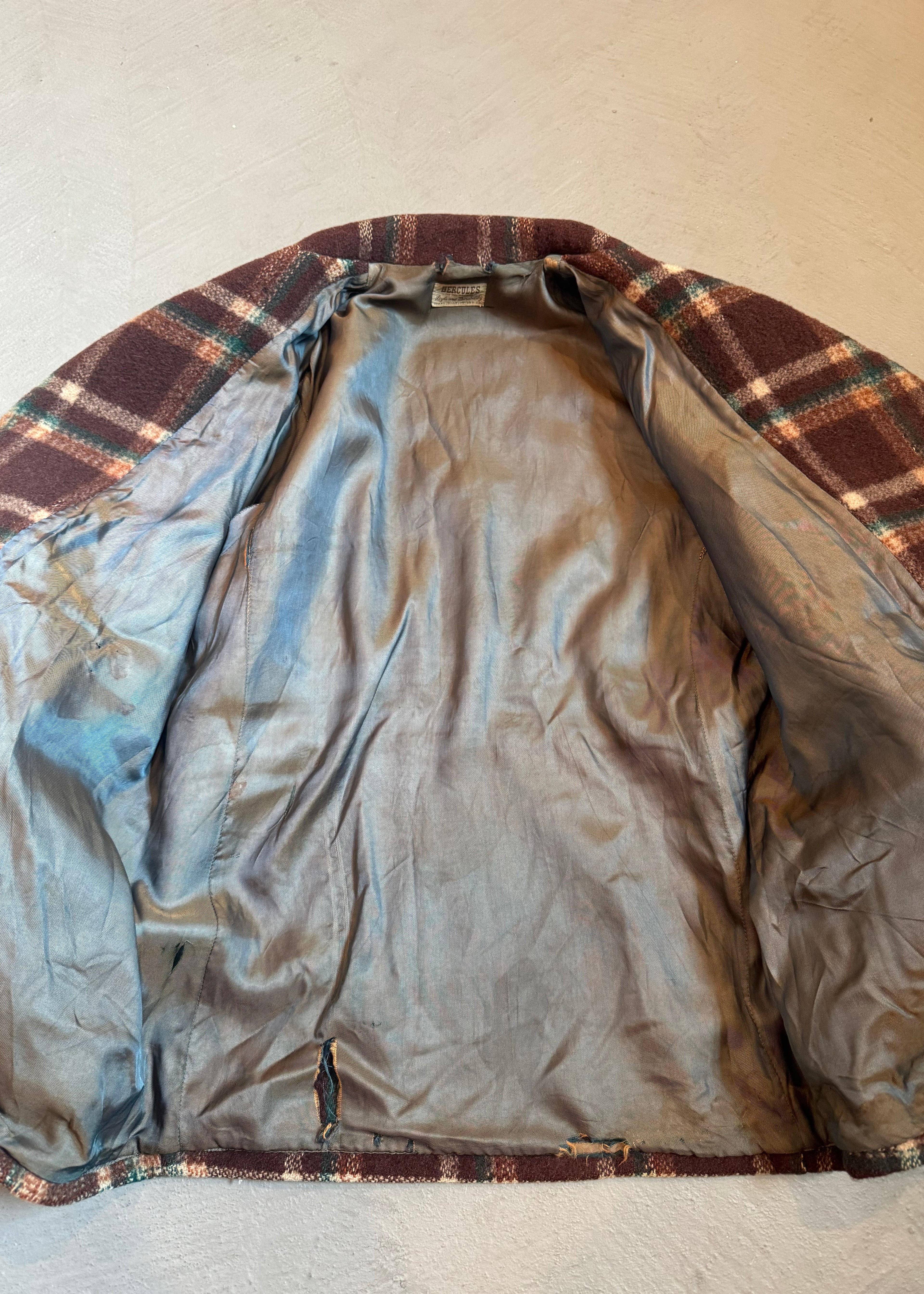1930s Hercules Wool Peacoat