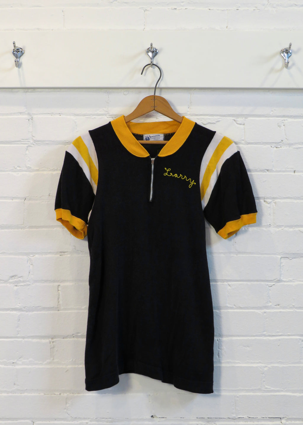 1940s Al's Auto Graveyard Felt Letter Jersey | S