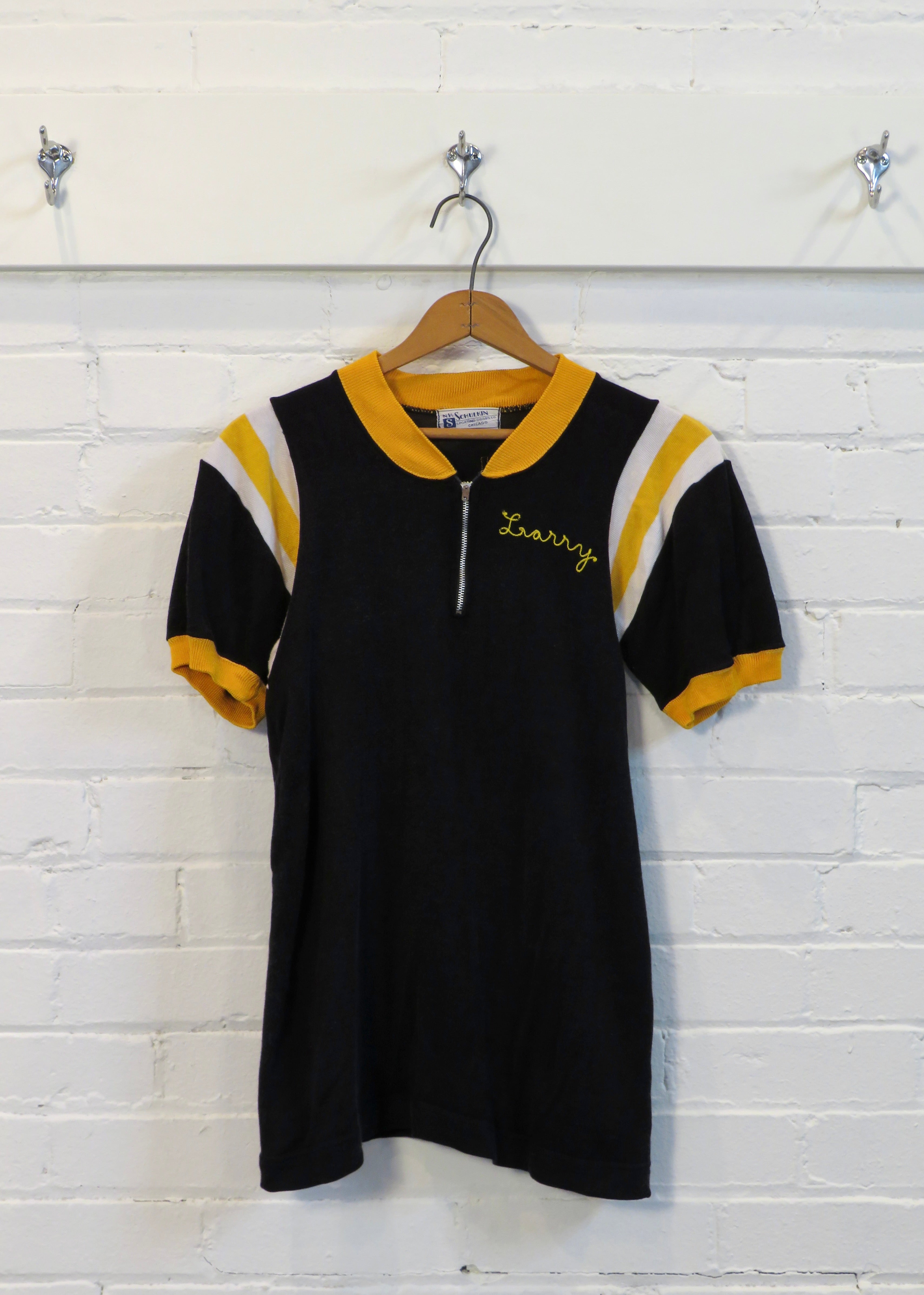 1940s Al's Auto Graveyard Felt Letter Jersey | S
