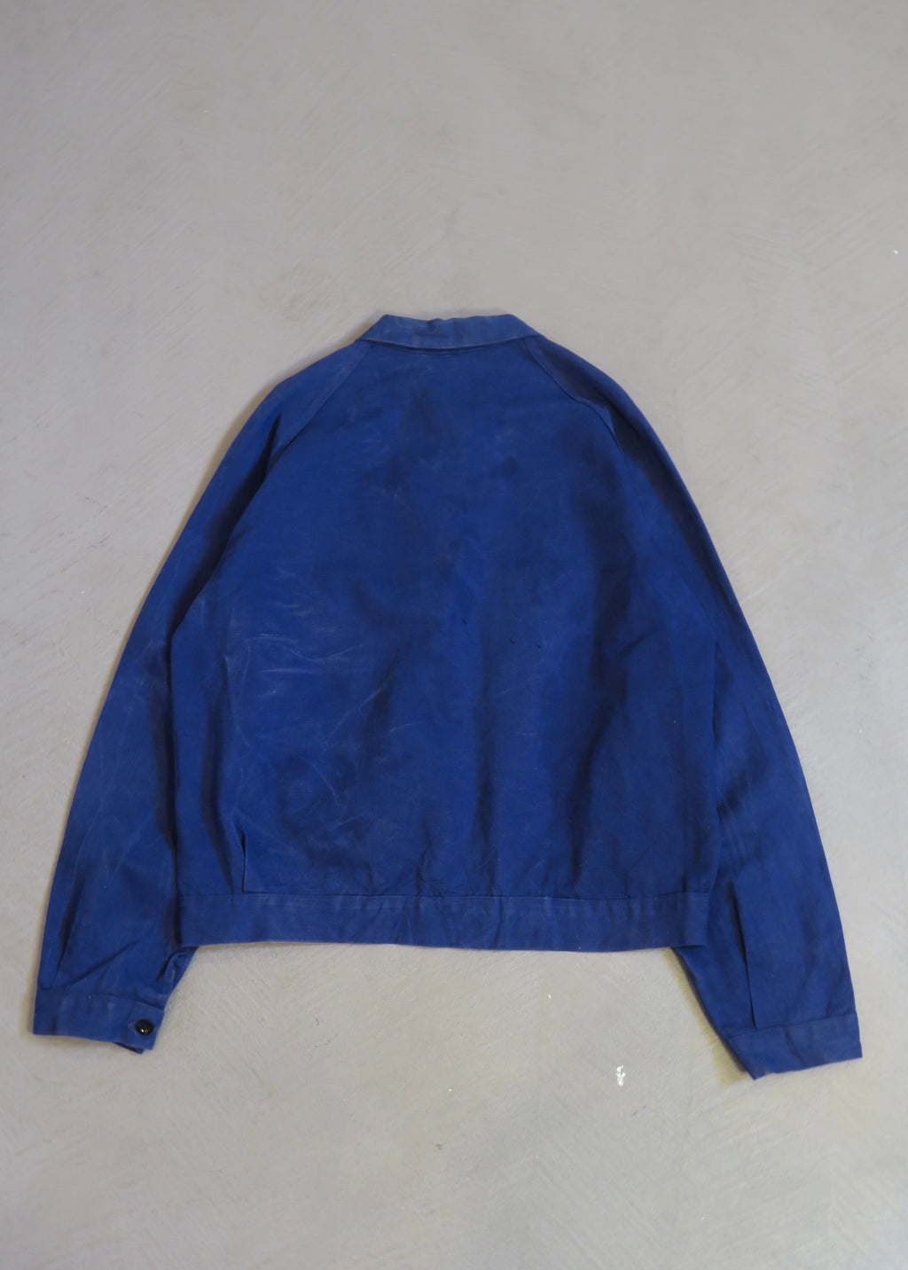 1980s European French Cycling-Style Work Chore Jacket
