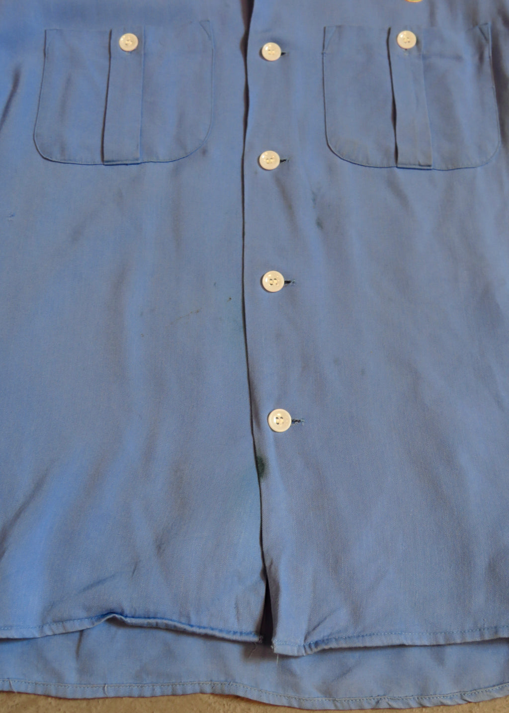 1950s Alley Oops Bowling Shirt | L