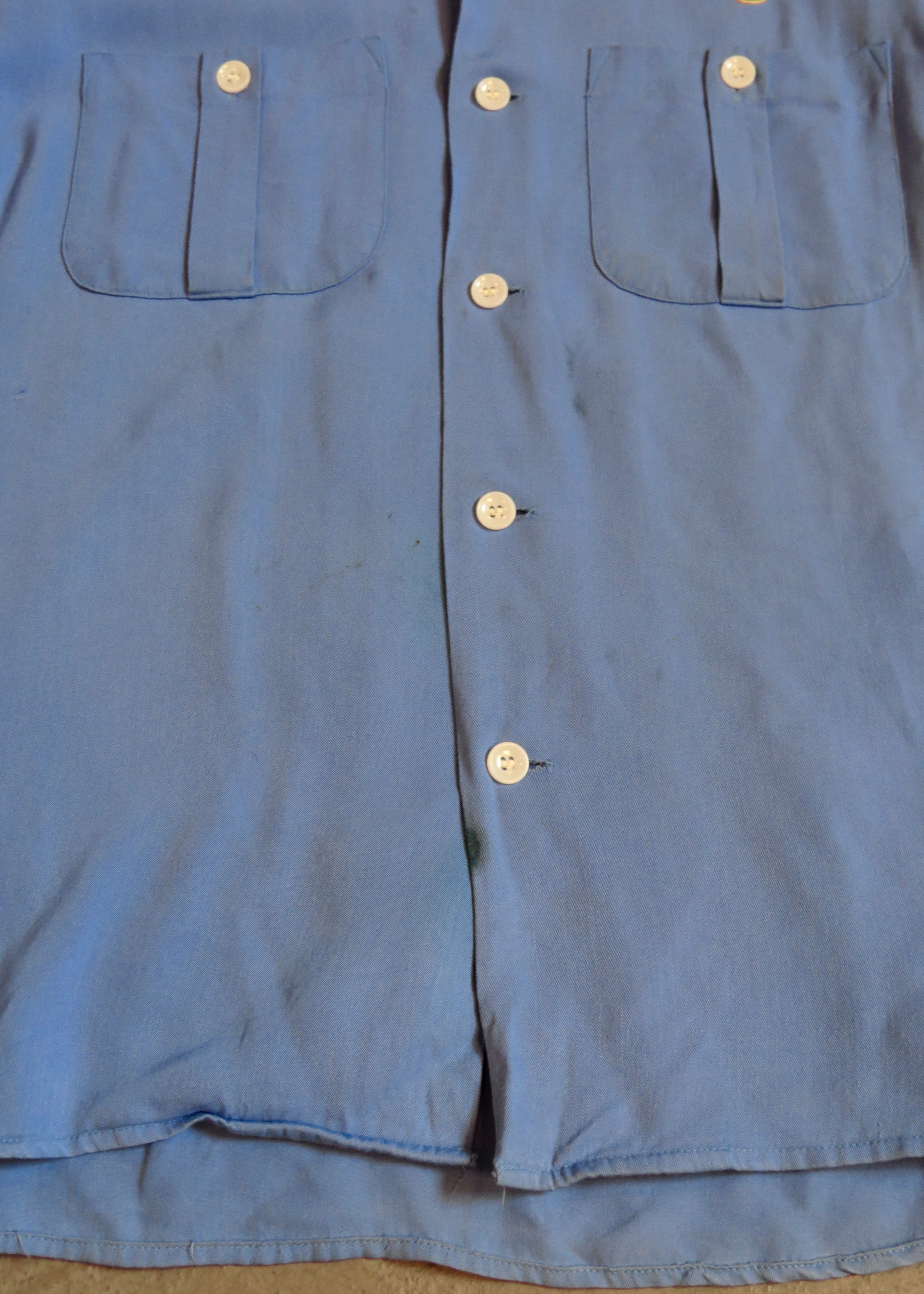 1950s Alley Oops Bowling Shirt | L