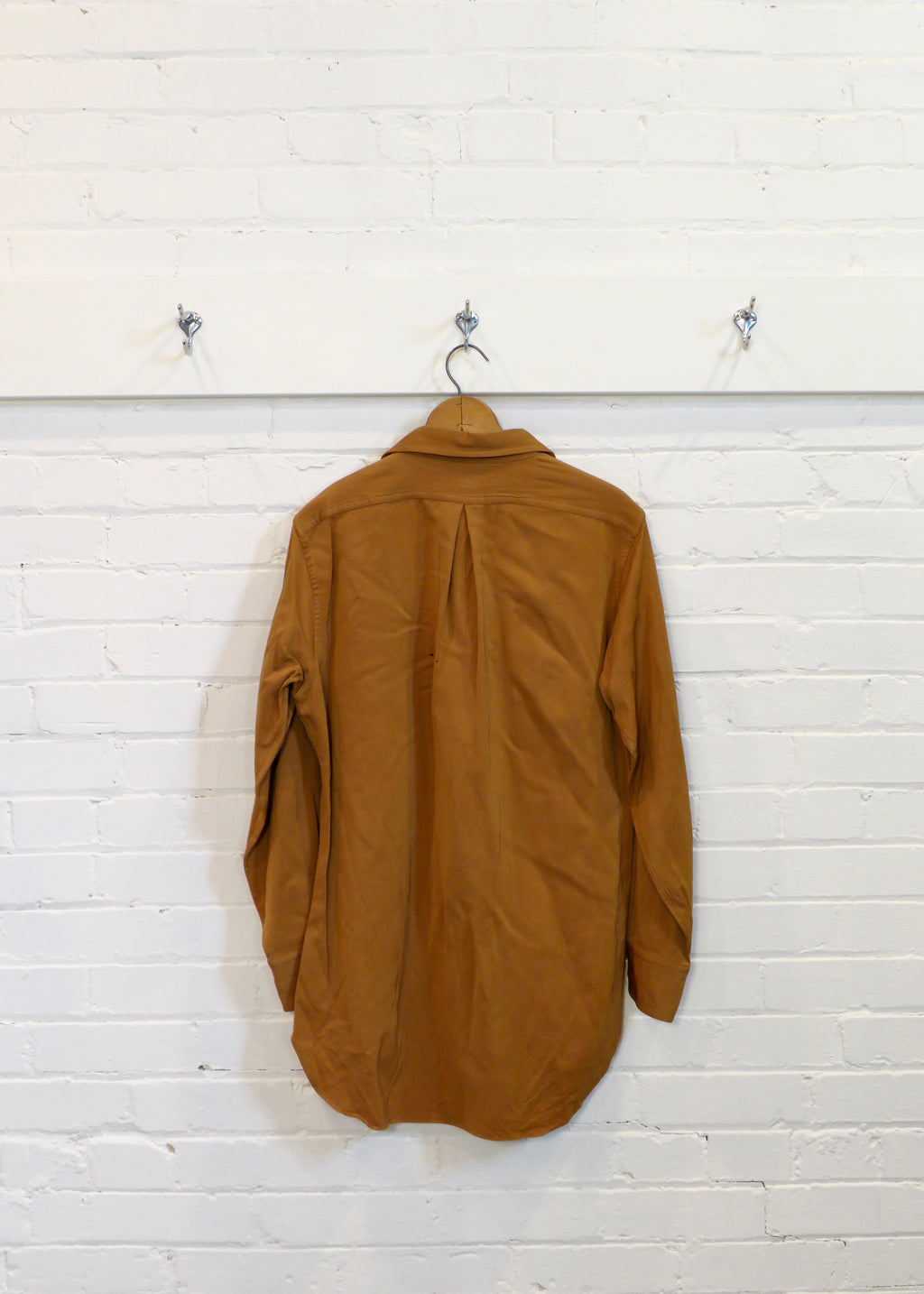 1940s Custom Made Wool Western Shirt
