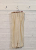 1930s Distressed Corded Side-Buckle Trousers | 33"x30"