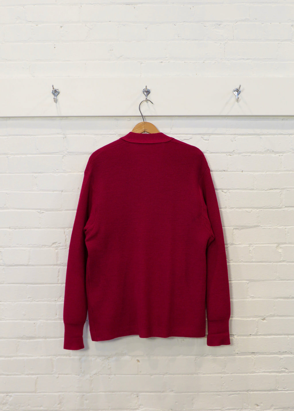1960s Suede Accent Shooting Cardigan