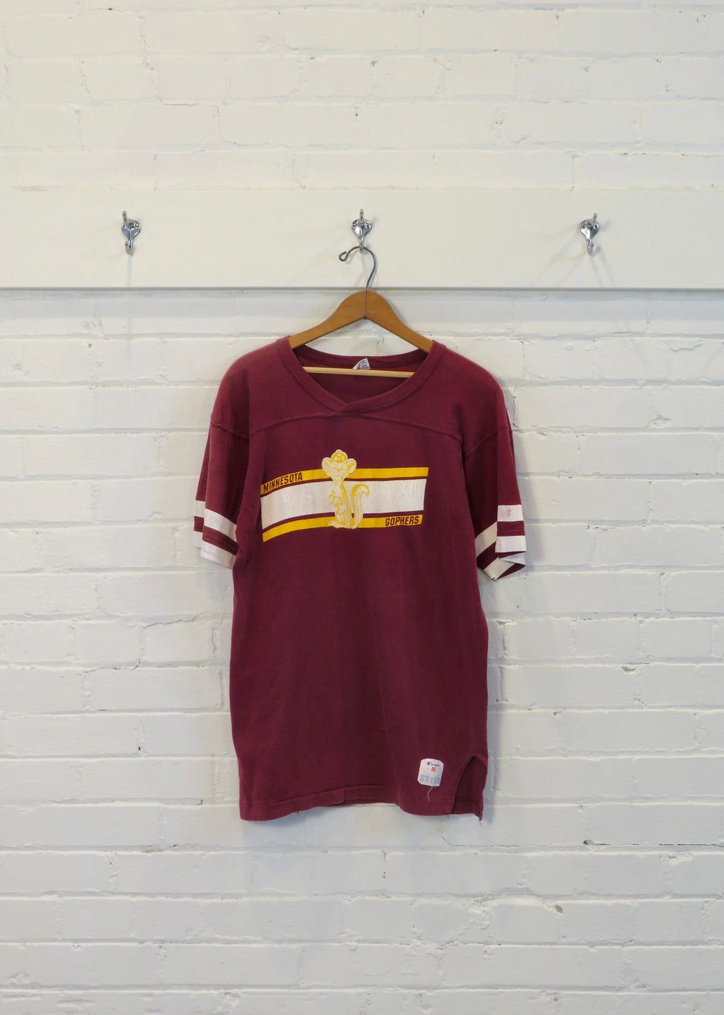 1980s University of Minnesota Gophers Champion Jersey T-Shirt