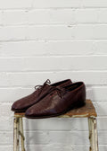1980s Woven Leather Derbies