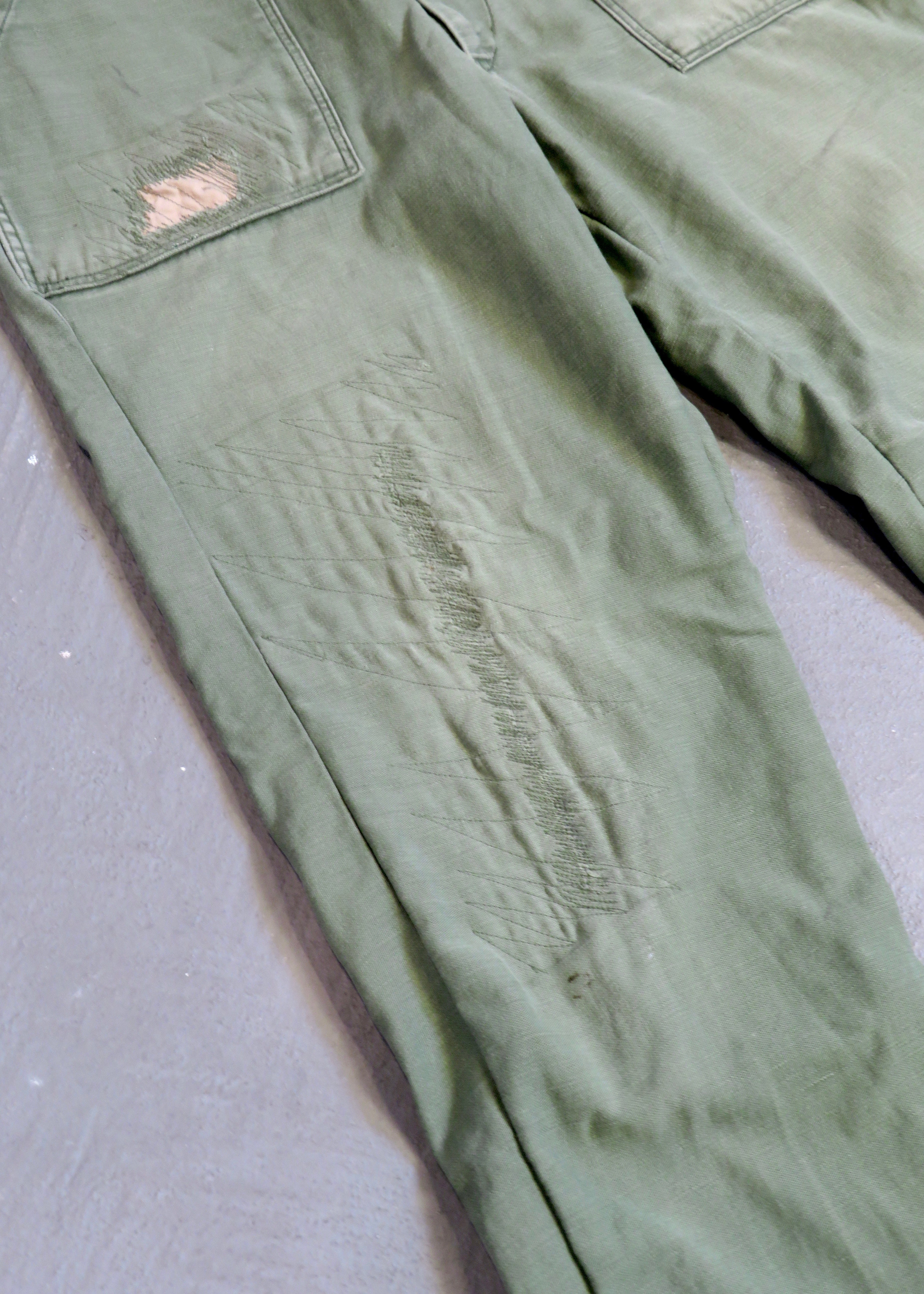 1960s Repaired OG-107 Fatigue Pants