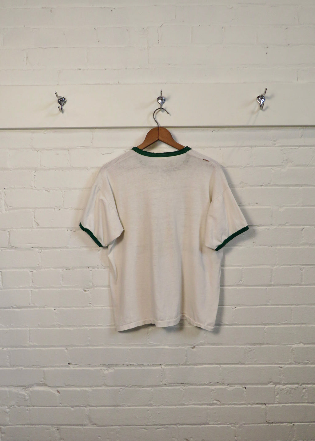 1970s Summer Sports Boxy Ringer T-Shirt