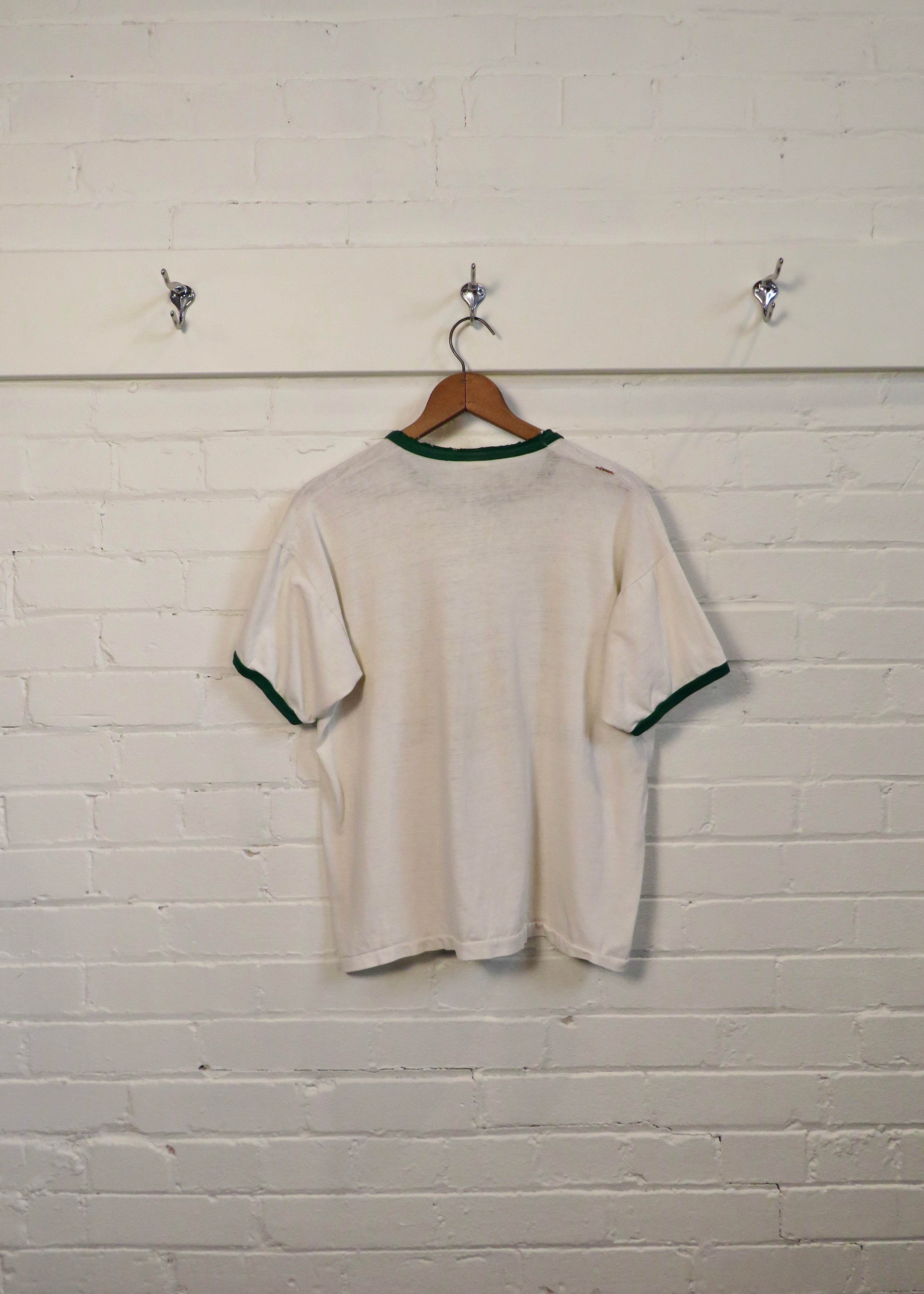 1970s Summer Sports Boxy Ringer T-Shirt