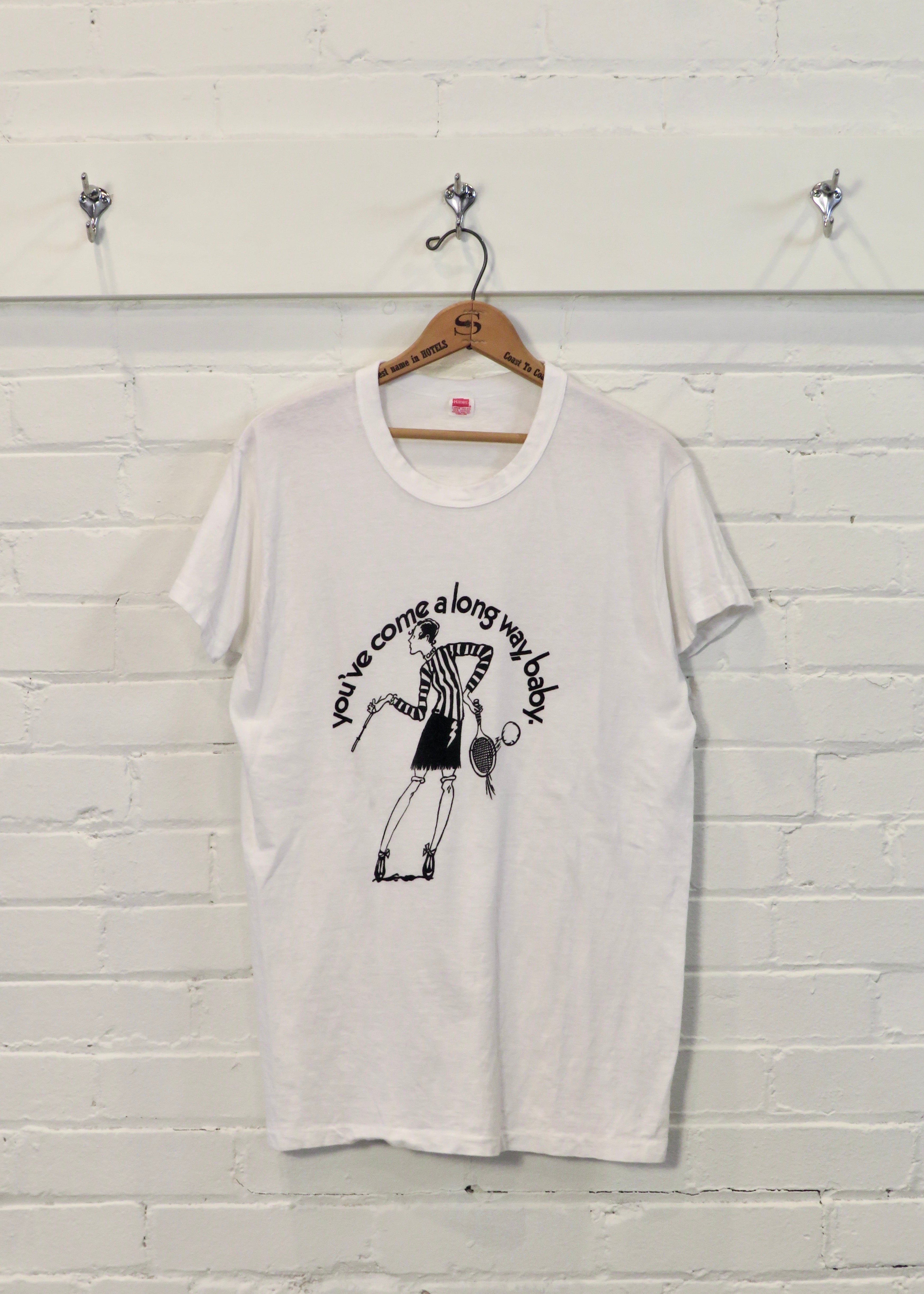 1970s You've Come A Long Way Sporting T-Shirt | S
