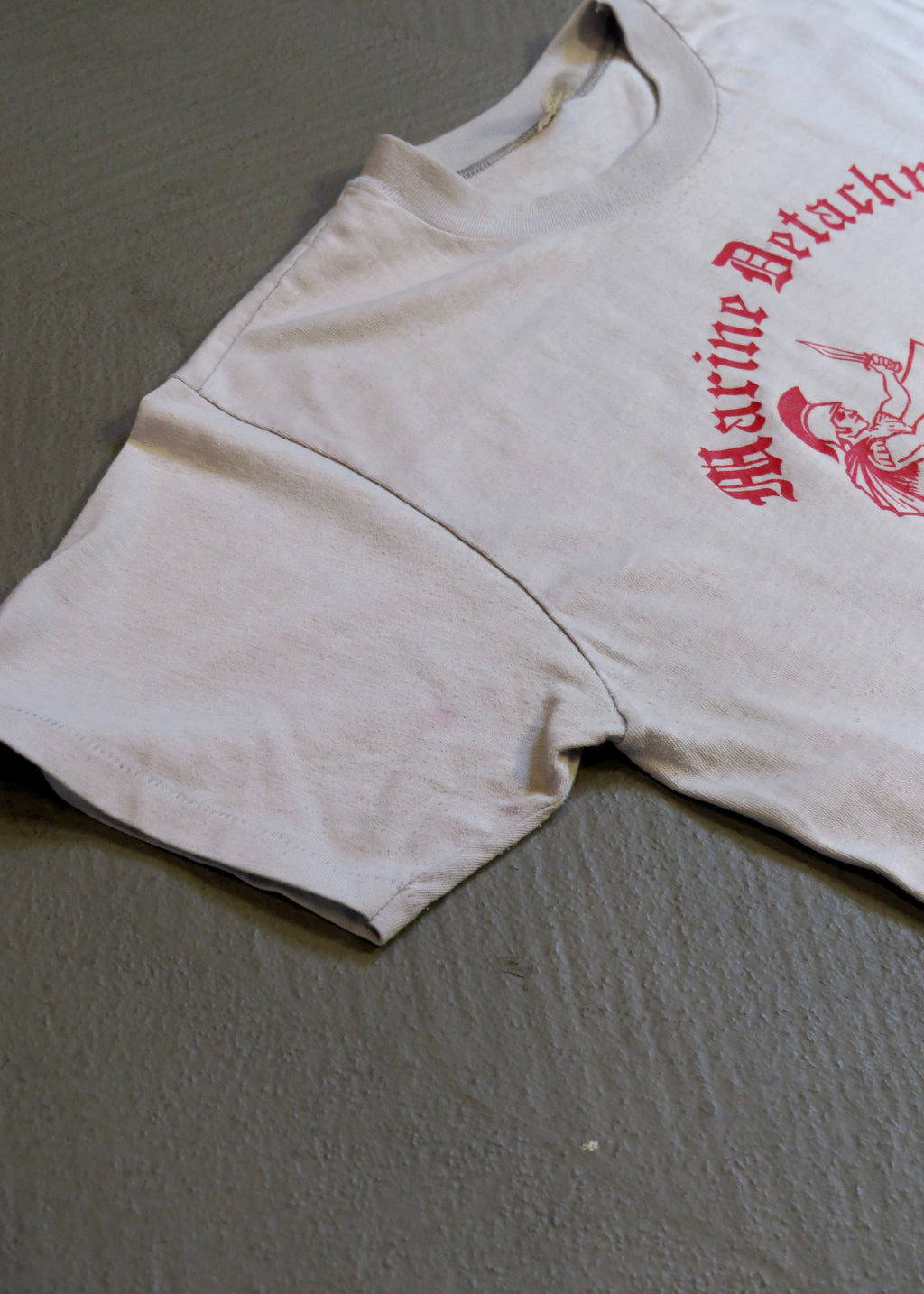 1980s Marine Detachment Rome Italy Chariot T-Shirt