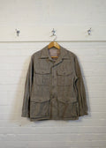 1950s Grey Houndstooth Hunting Jacket