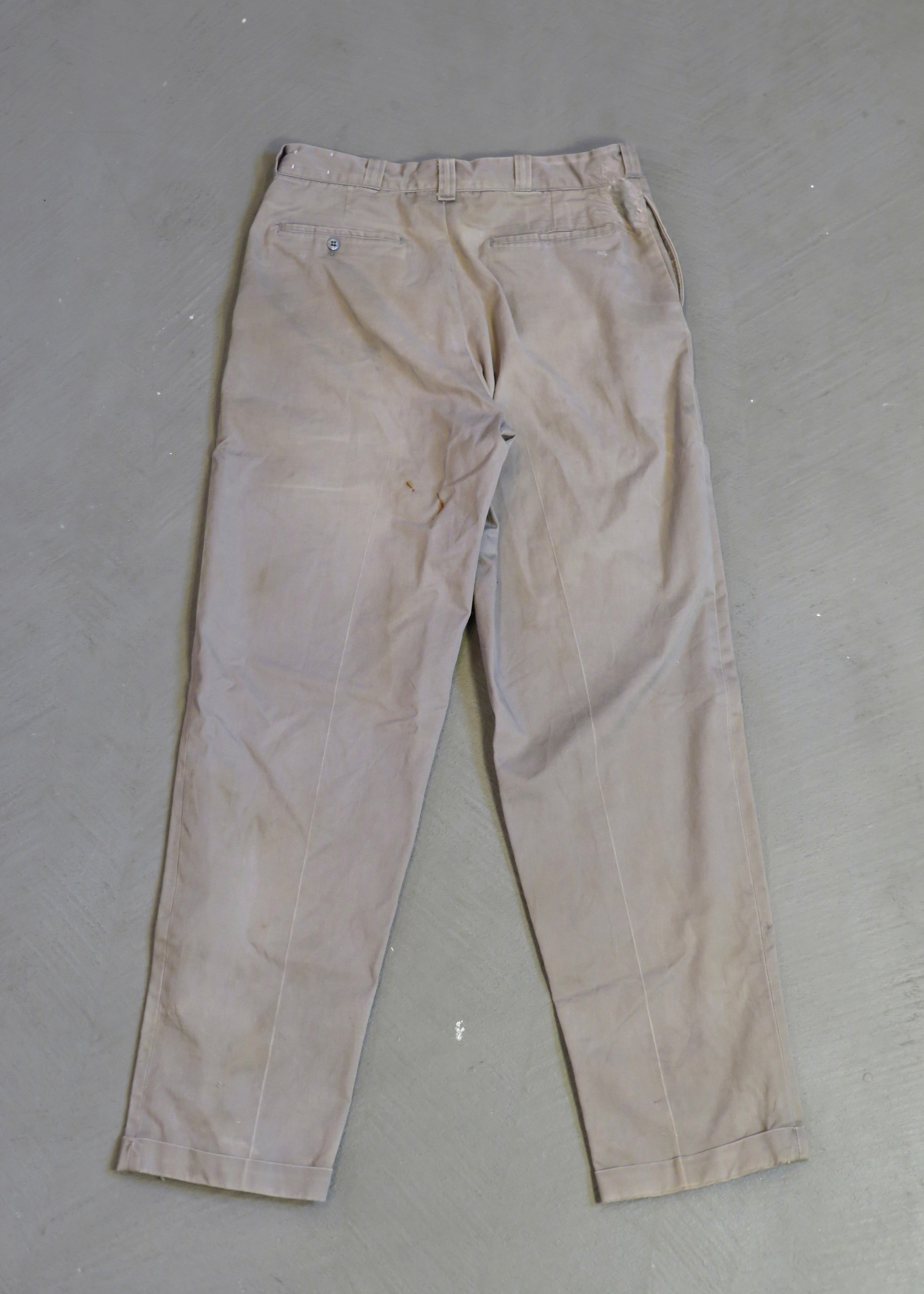 1960s Repaired Powr House Work Chinos
