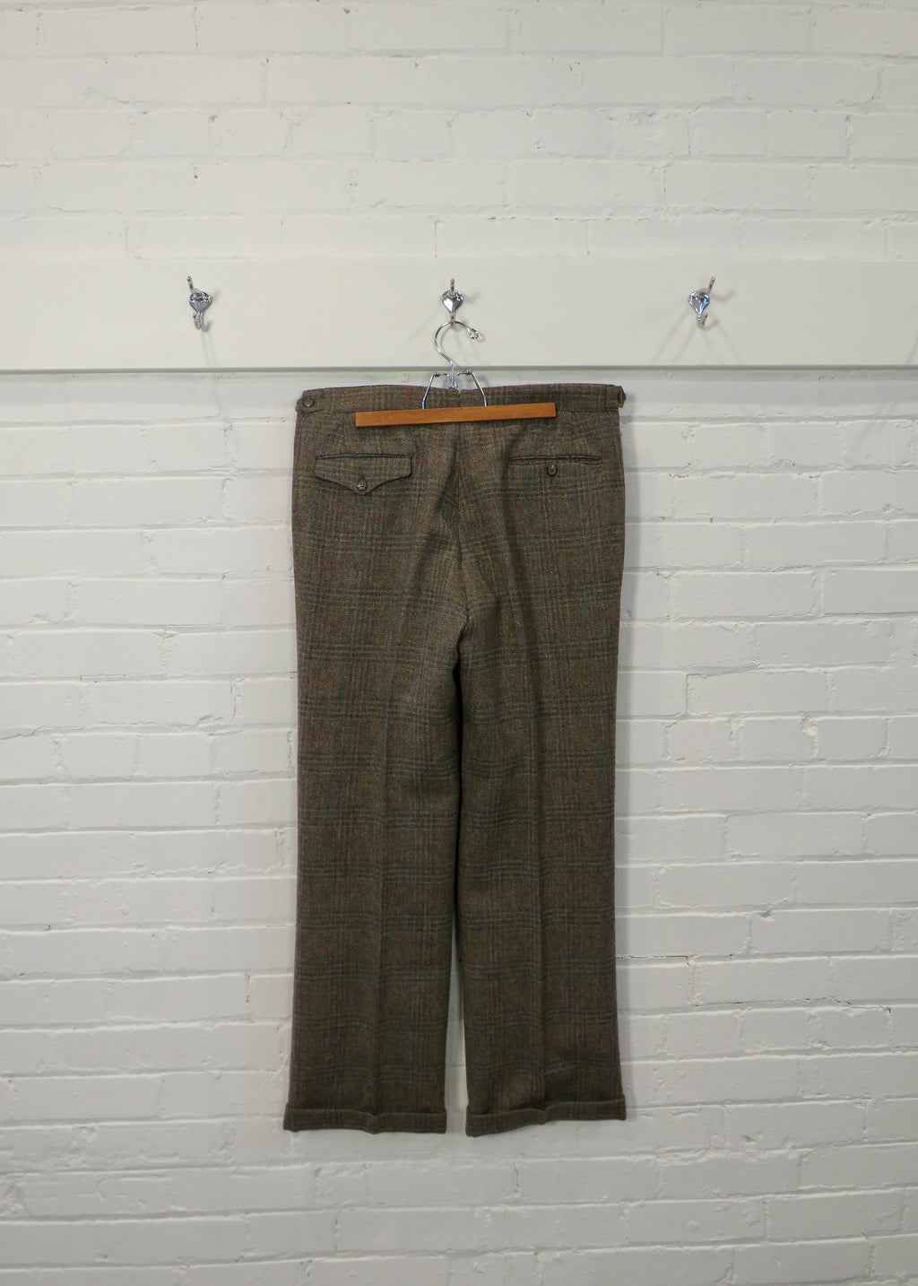 1980s Polo Ralph Lauren Tweed Check Suit