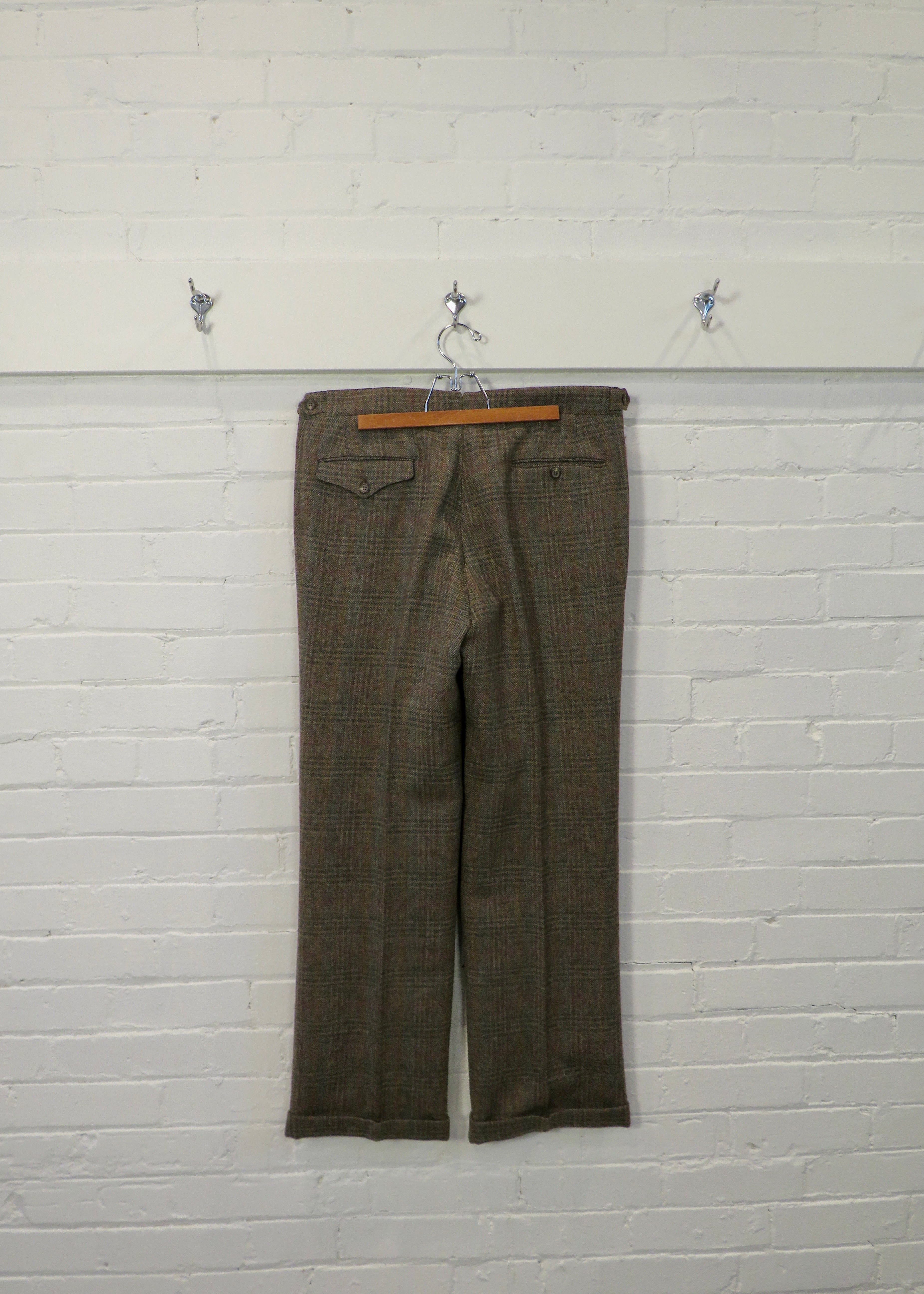 1980s Polo Ralph Lauren Tweed Check Suit