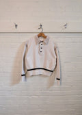 1970s Cropped Collared Sweatshirt