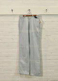 1980s Polo Ralph Lauren Chambray Stripe Trousers