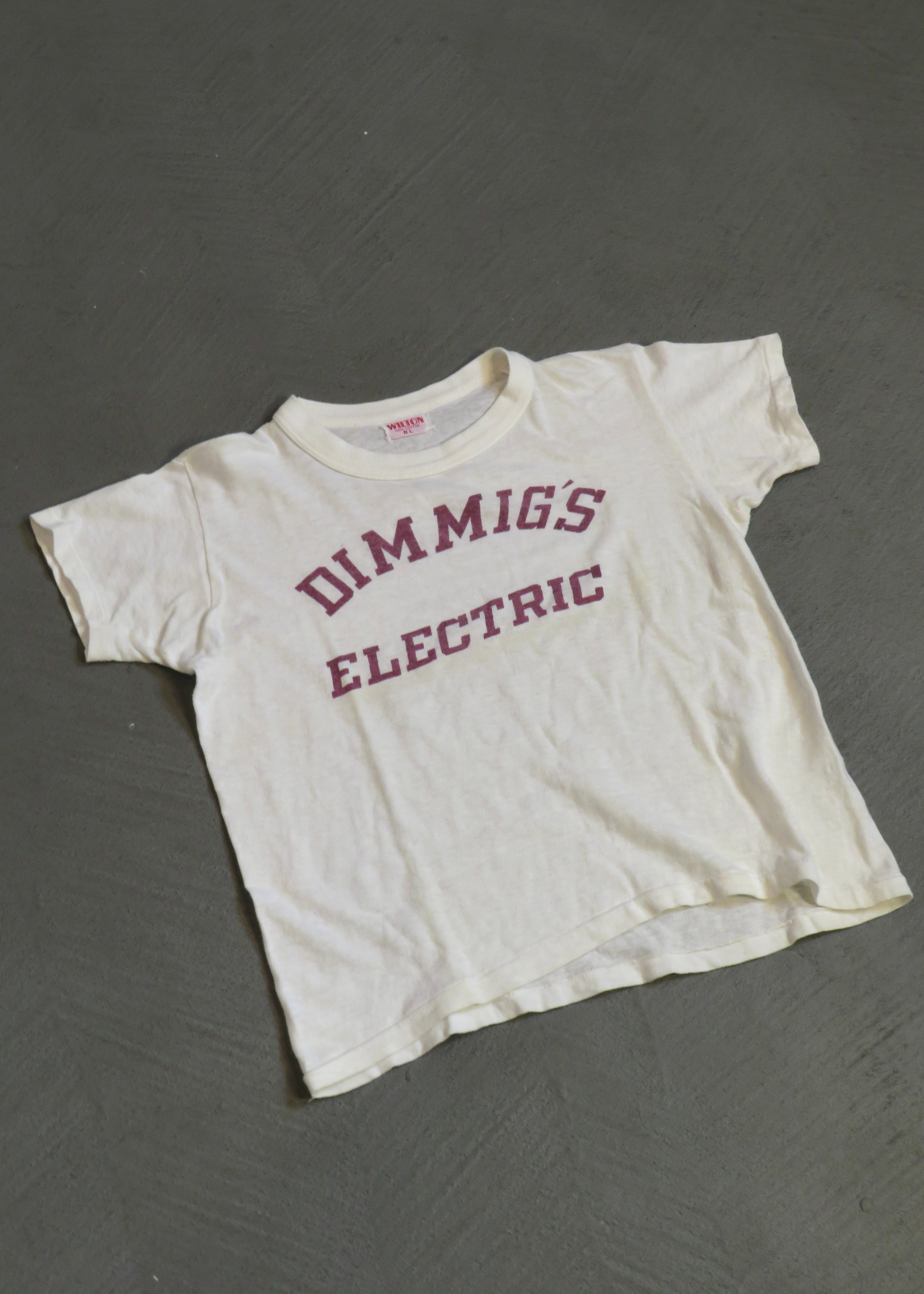 1950s Dimmig's Electric Boxy T-Shirt | S