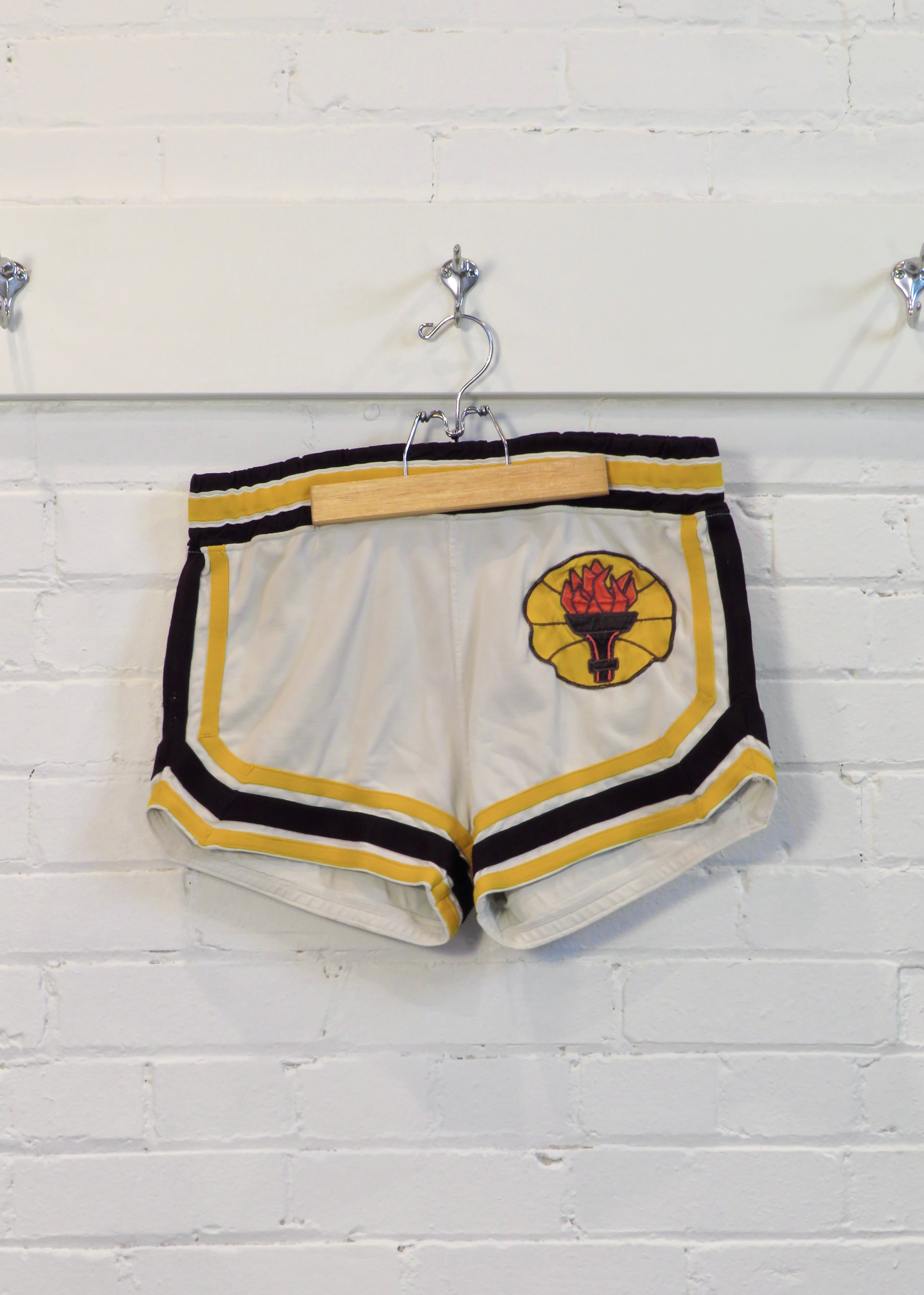 1960s Torch Patch Basketball Shorts | 32"
