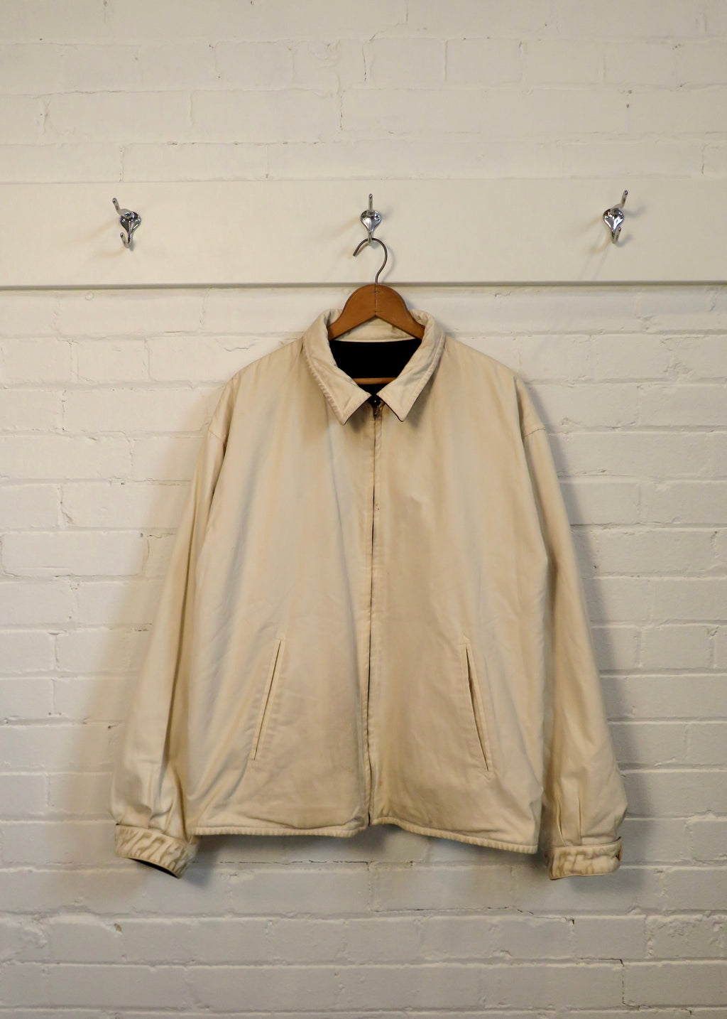 1990s Polo Ralph Lauren Reversible Cashmere Blend Jacket