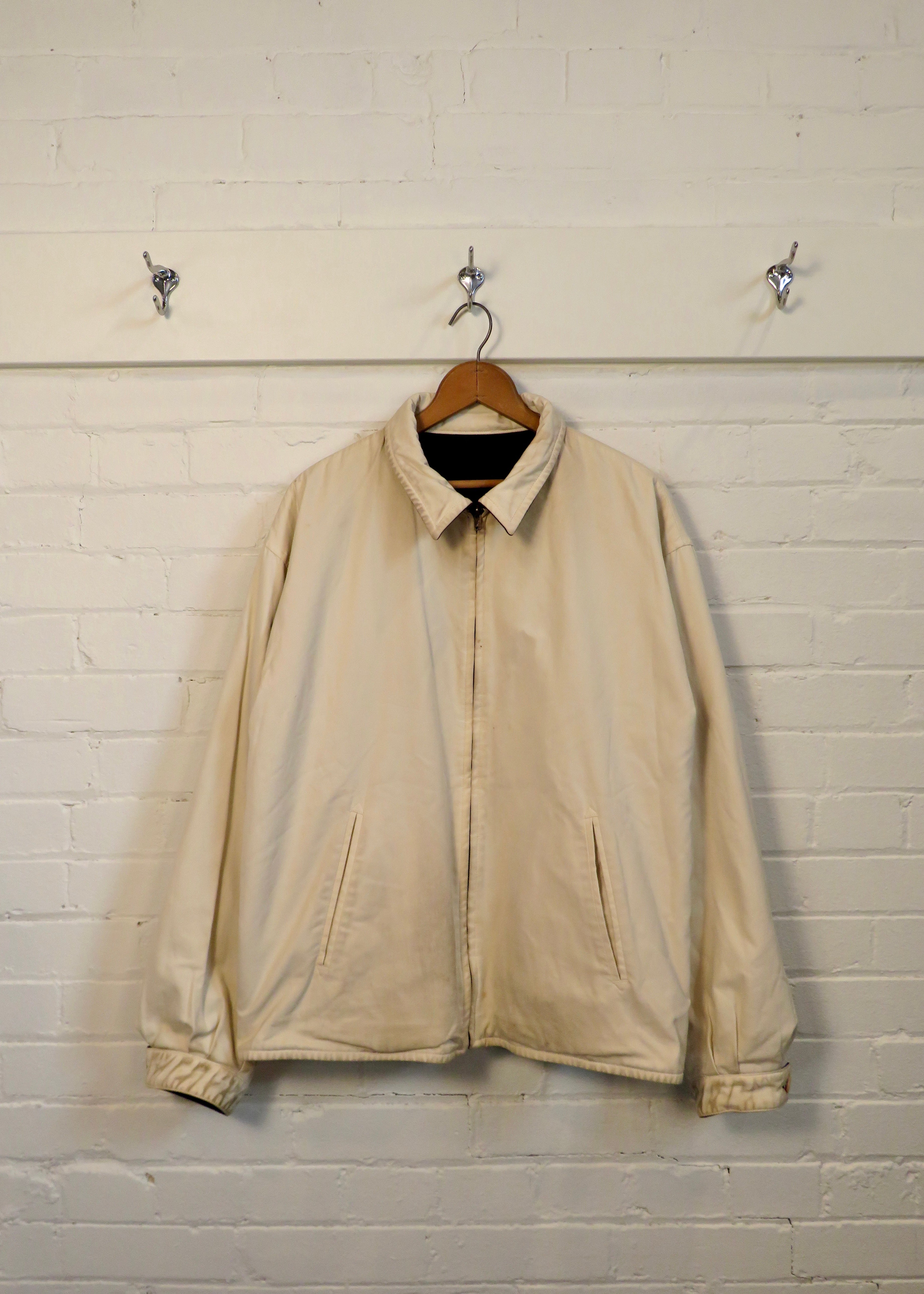 1990s Polo Ralph Lauren Reversible Cashmere Blend Jacket