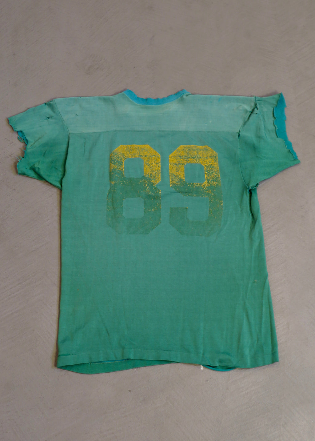 Vintage 1960s Champion Distressed Arkansas Tech Football Durene Jersey
