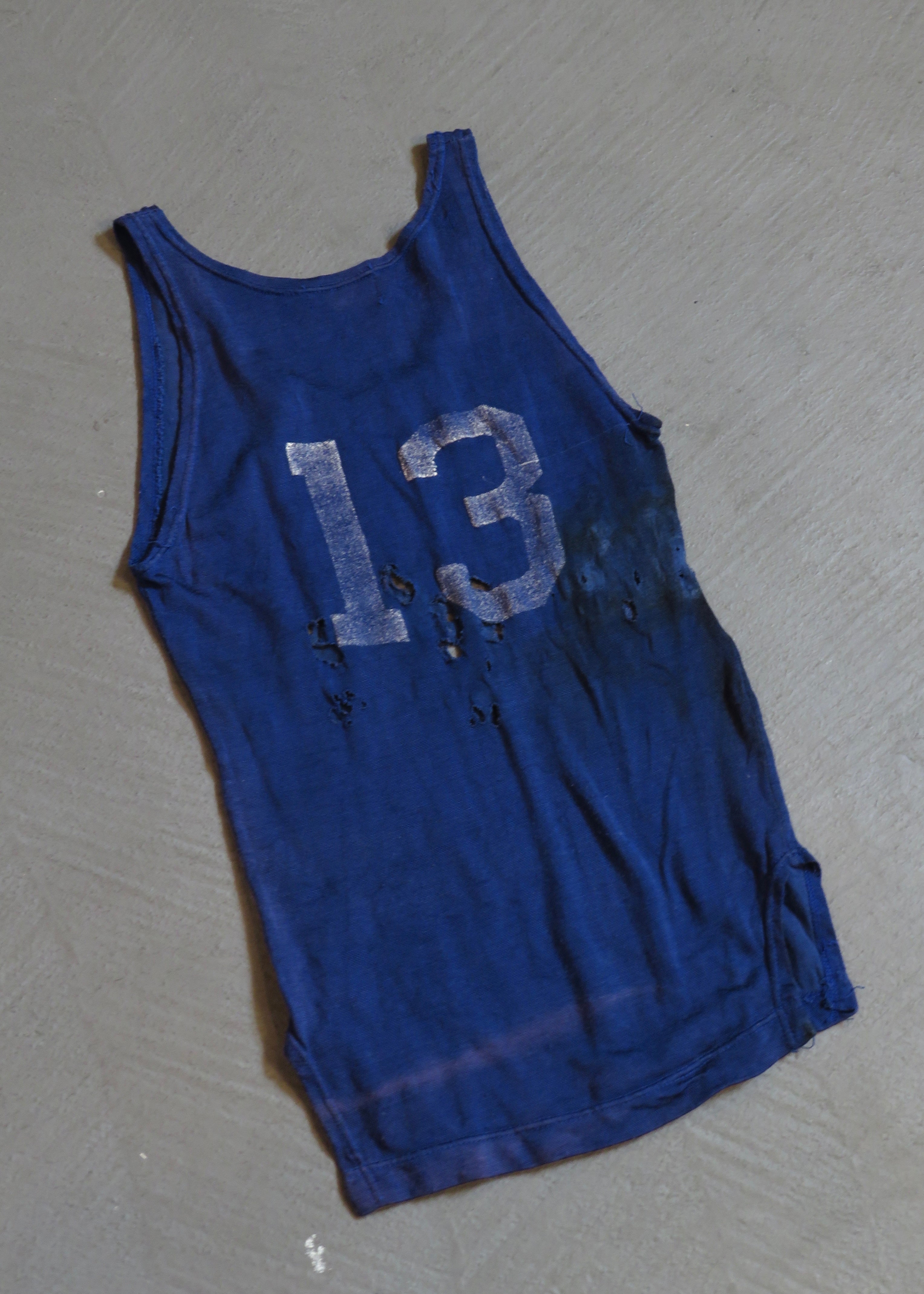 1940s Blue Jays Thrashed Jersey | XXS