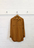 1940s Custom Made Wool Western Shirt