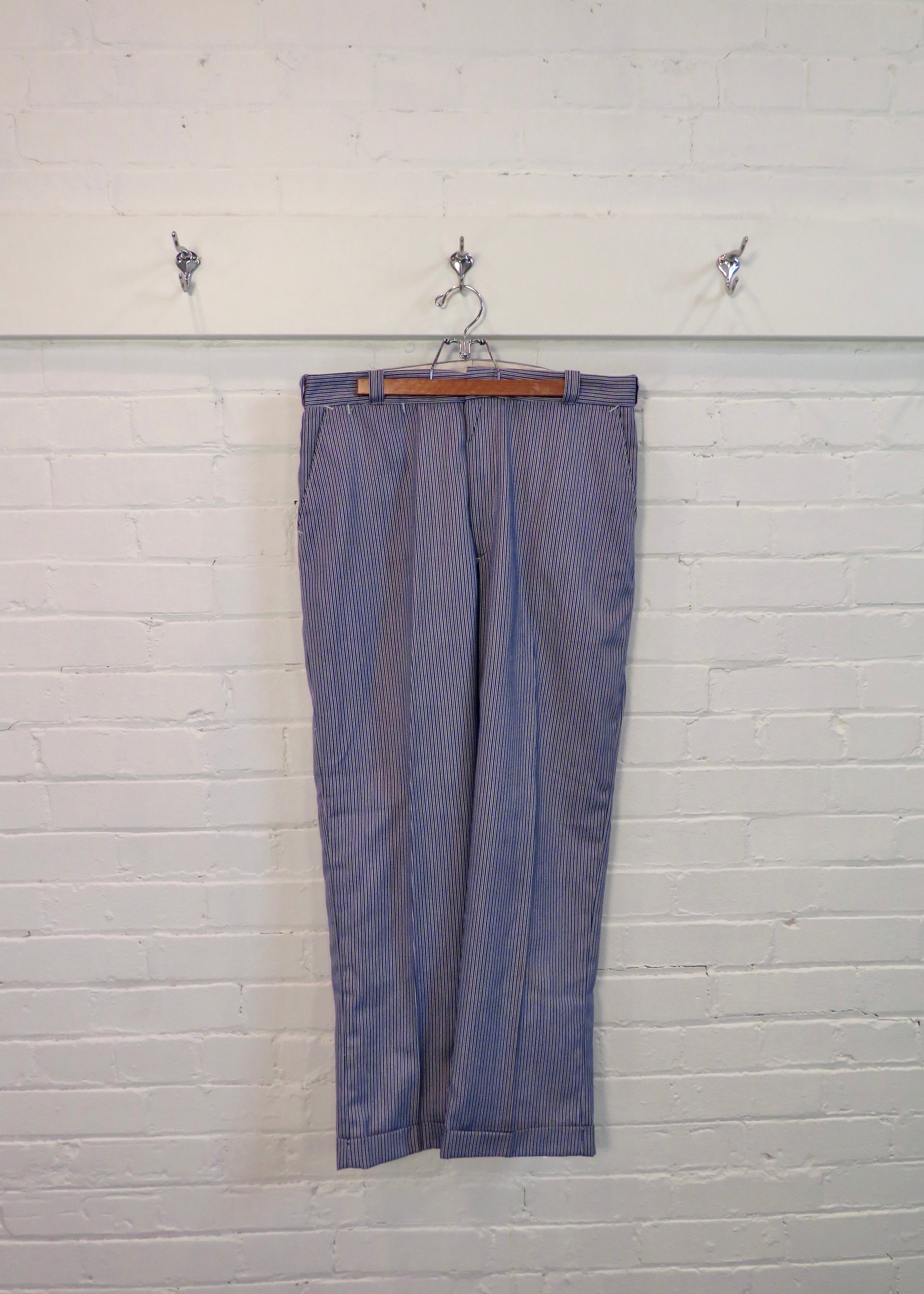 1960s Unitog Hickory Stripe Workwear Trousers