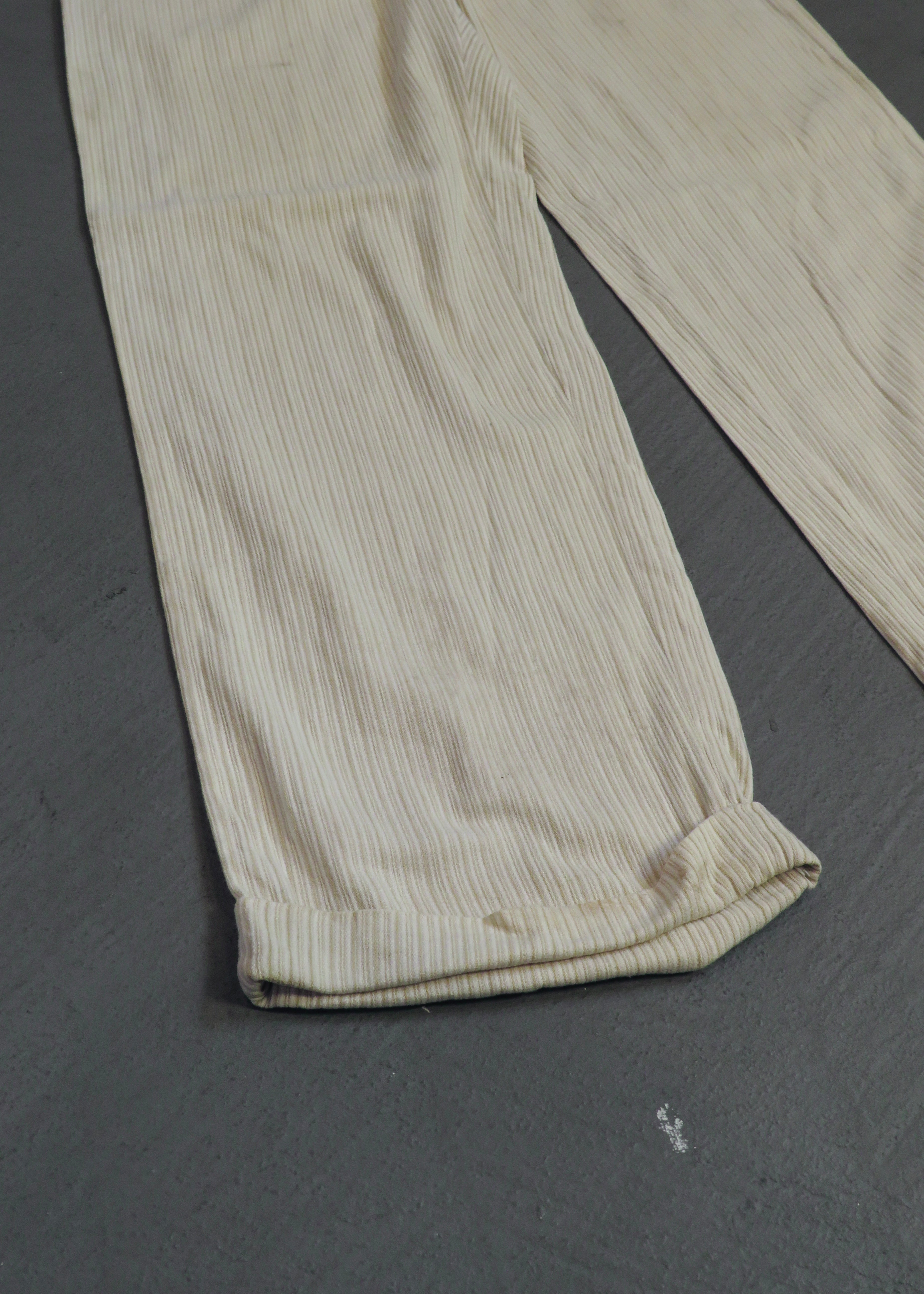 1930s Distressed Corded Side-Buckle Trousers | 33"x30"