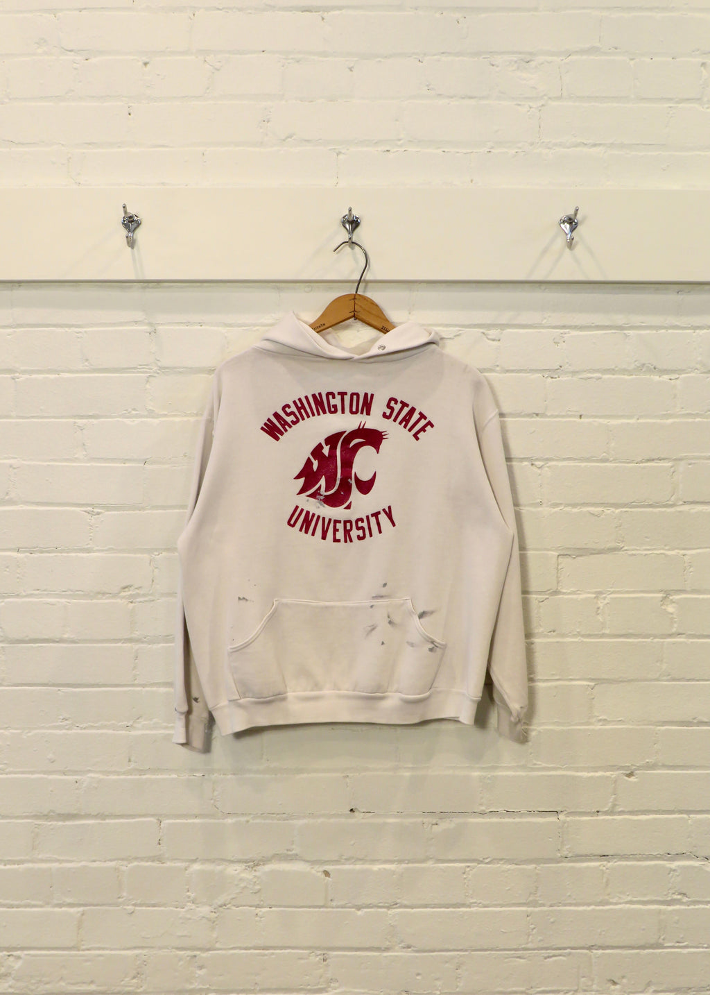 1970s Distressed Washington State Hoodie