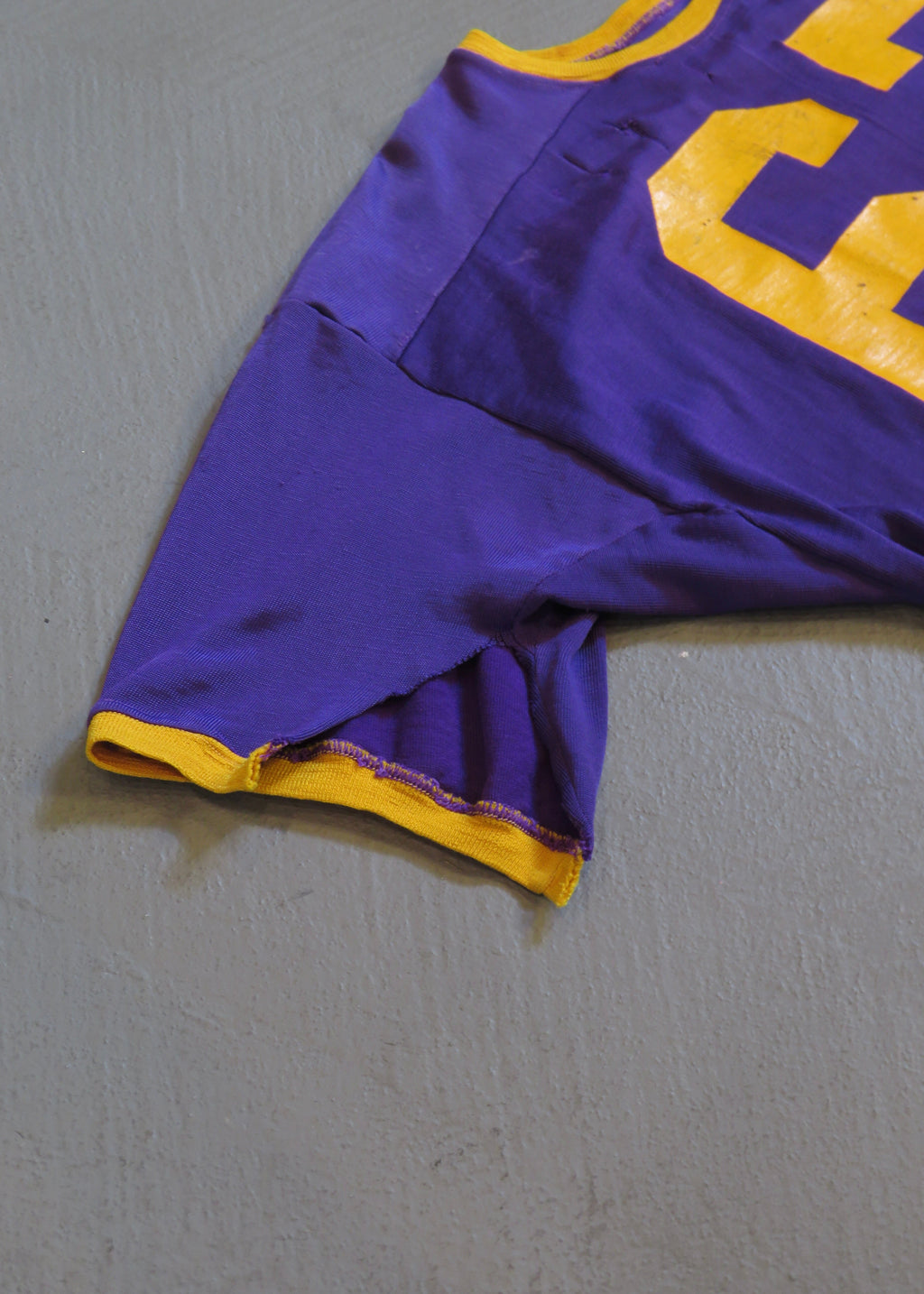 1960s #67 Purple Durene Football Jersey