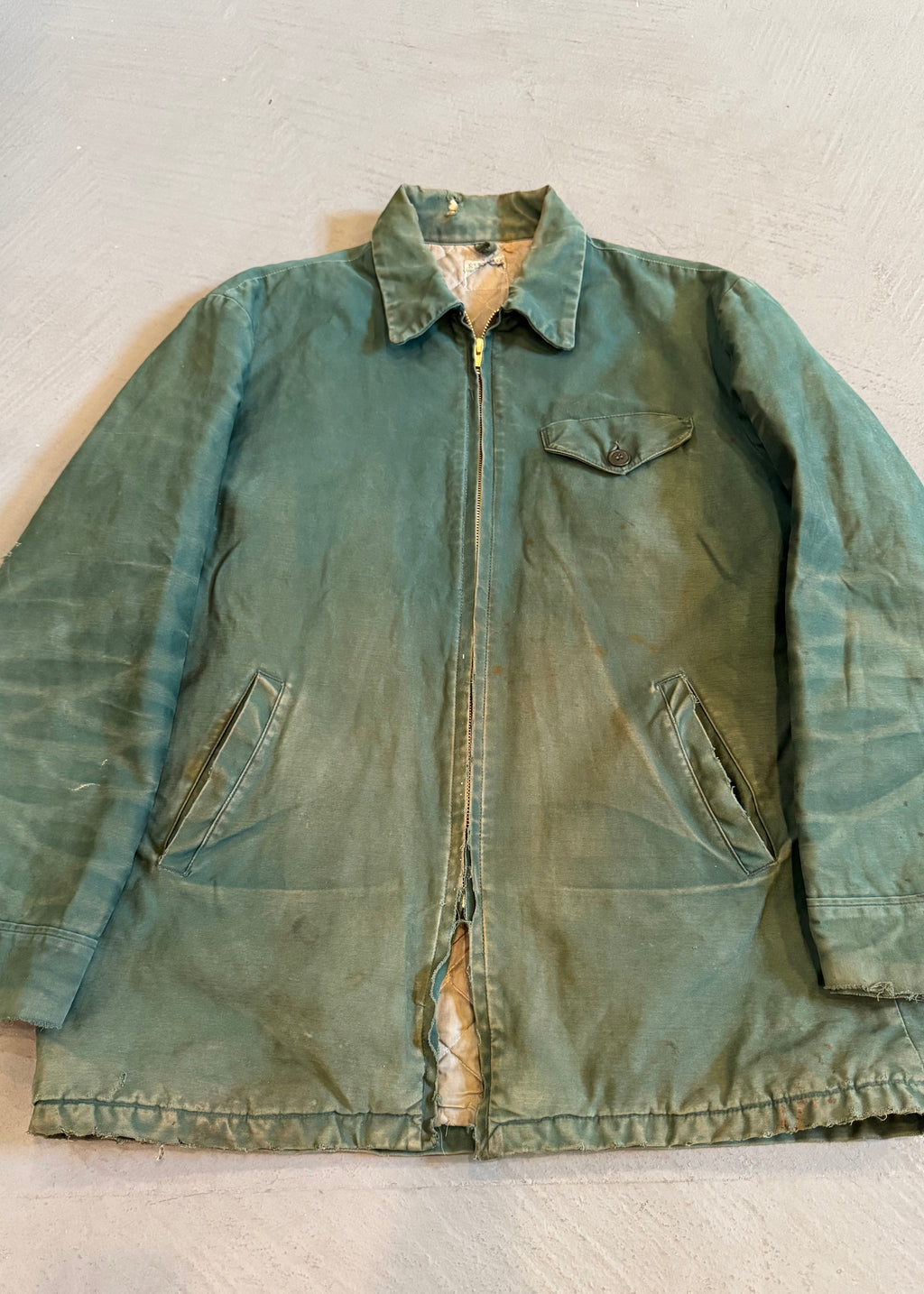 1950s Hercules Faded Cotton Barn Jacket