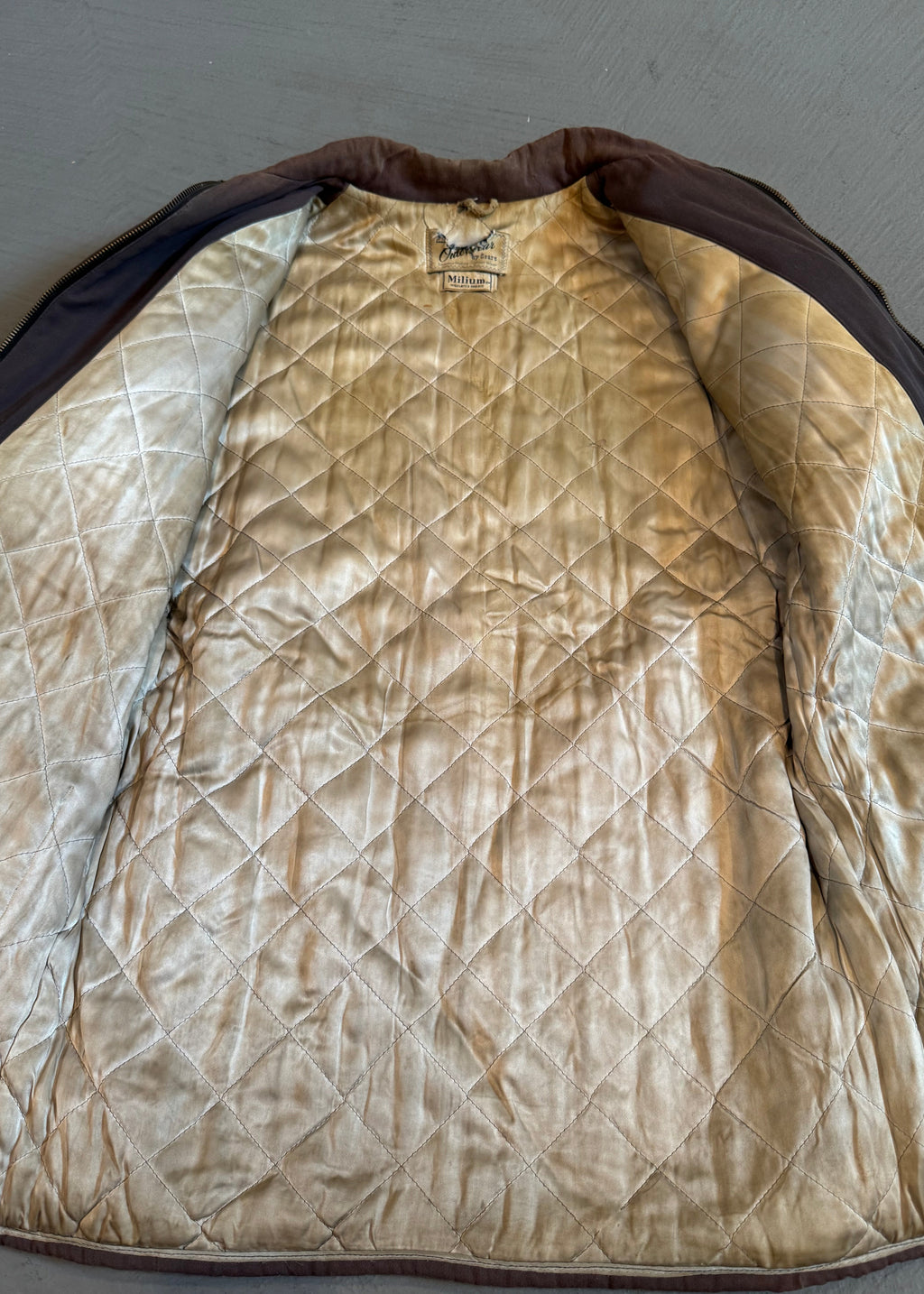1950s Hercules Faded Gabardine Car Coat