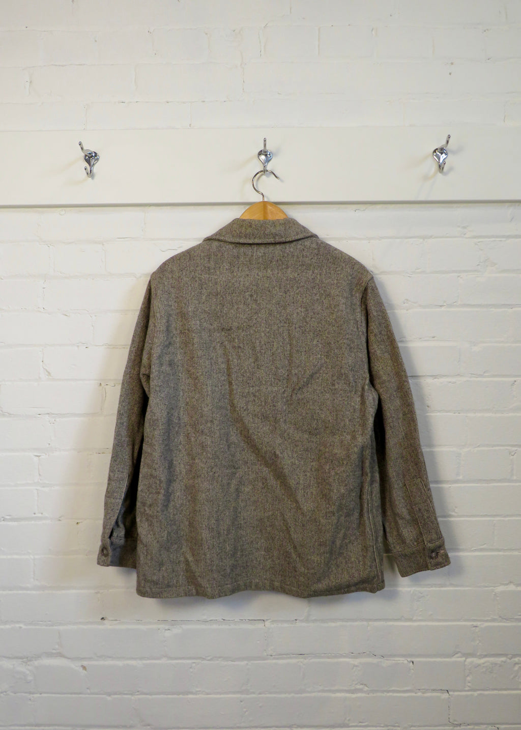 1950s Grey Houndstooth Hunting Jacket