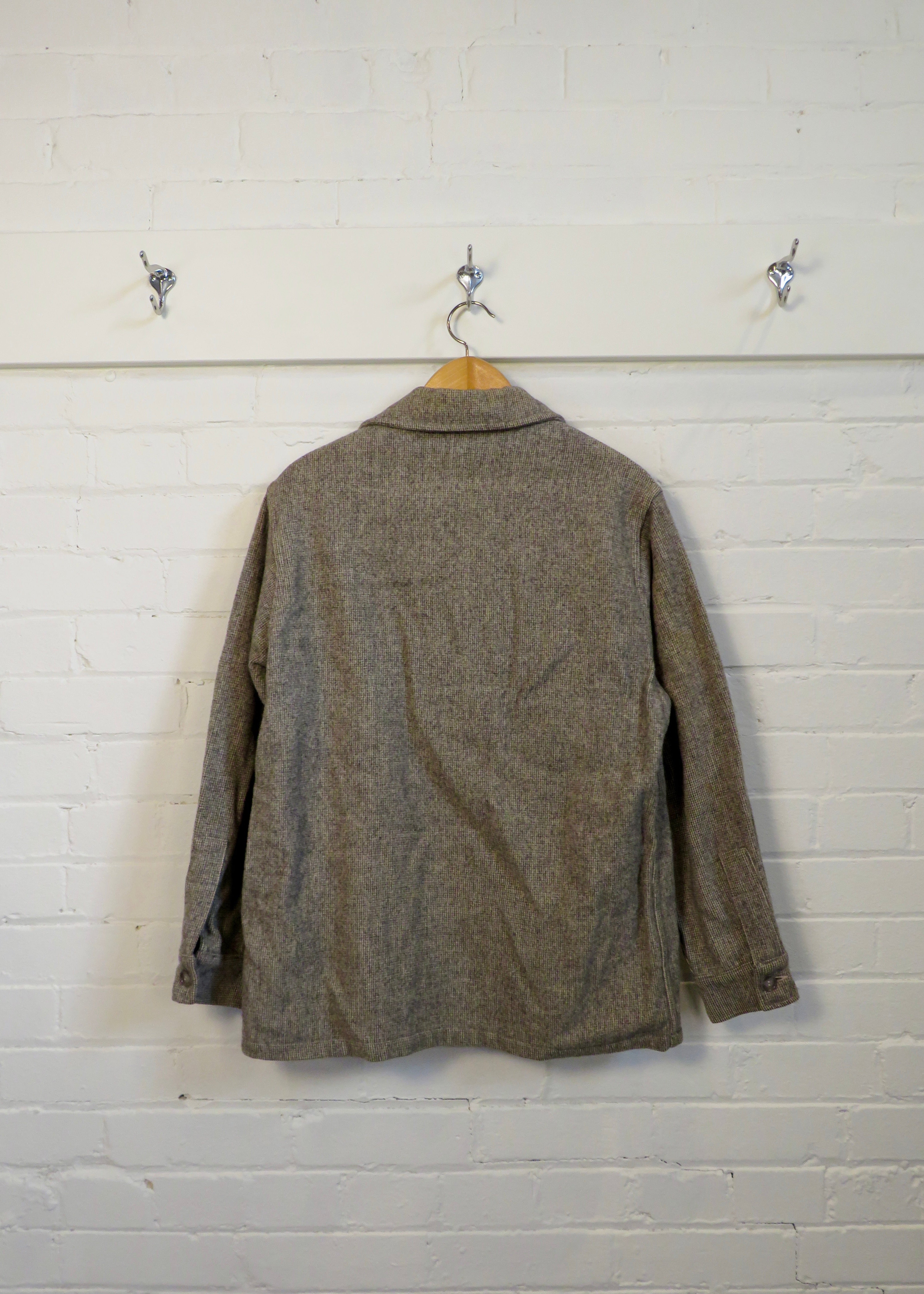 1950s Grey Houndstooth Hunting Jacket
