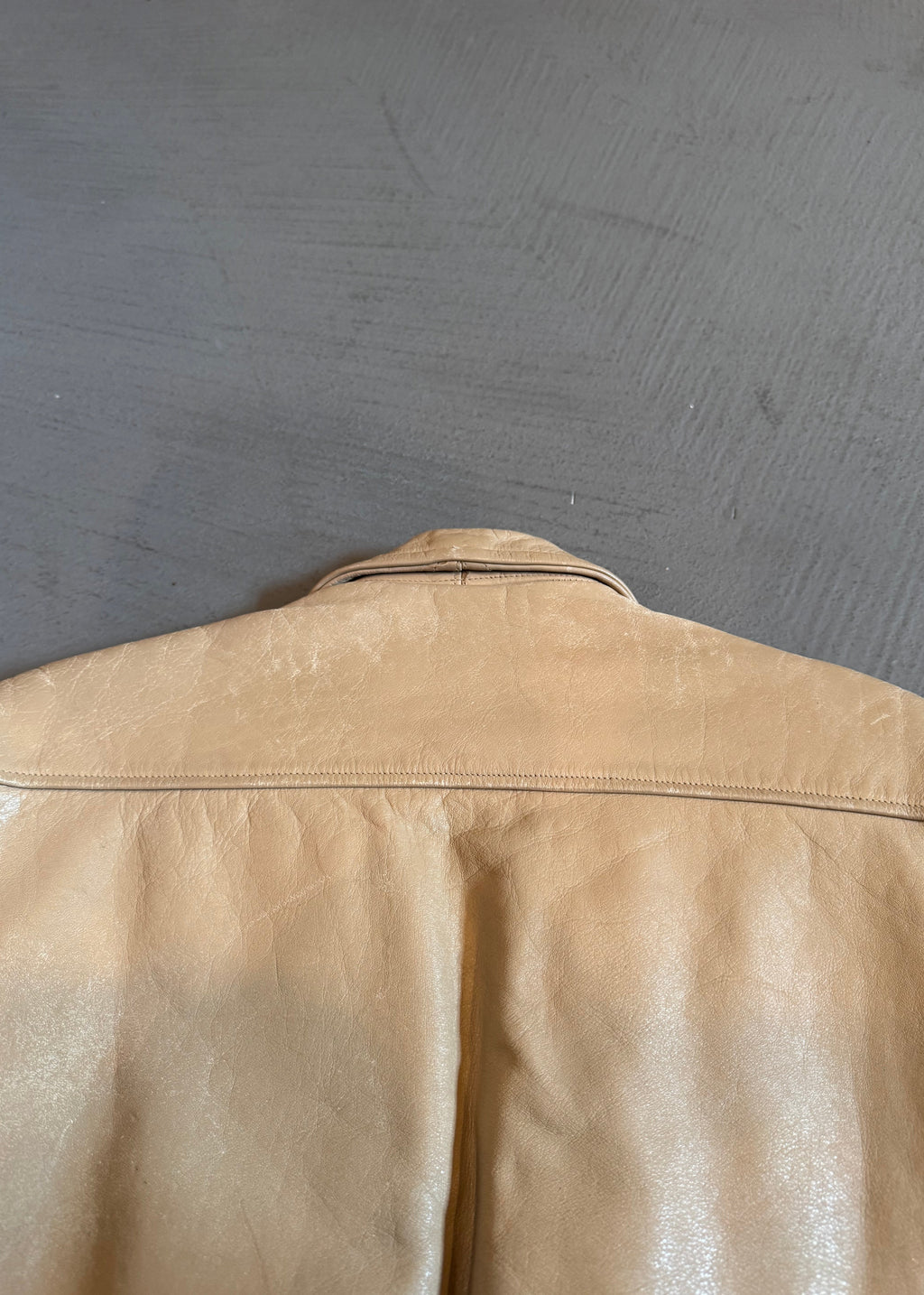 1950s McGregor Wool Lined Leather Jacket