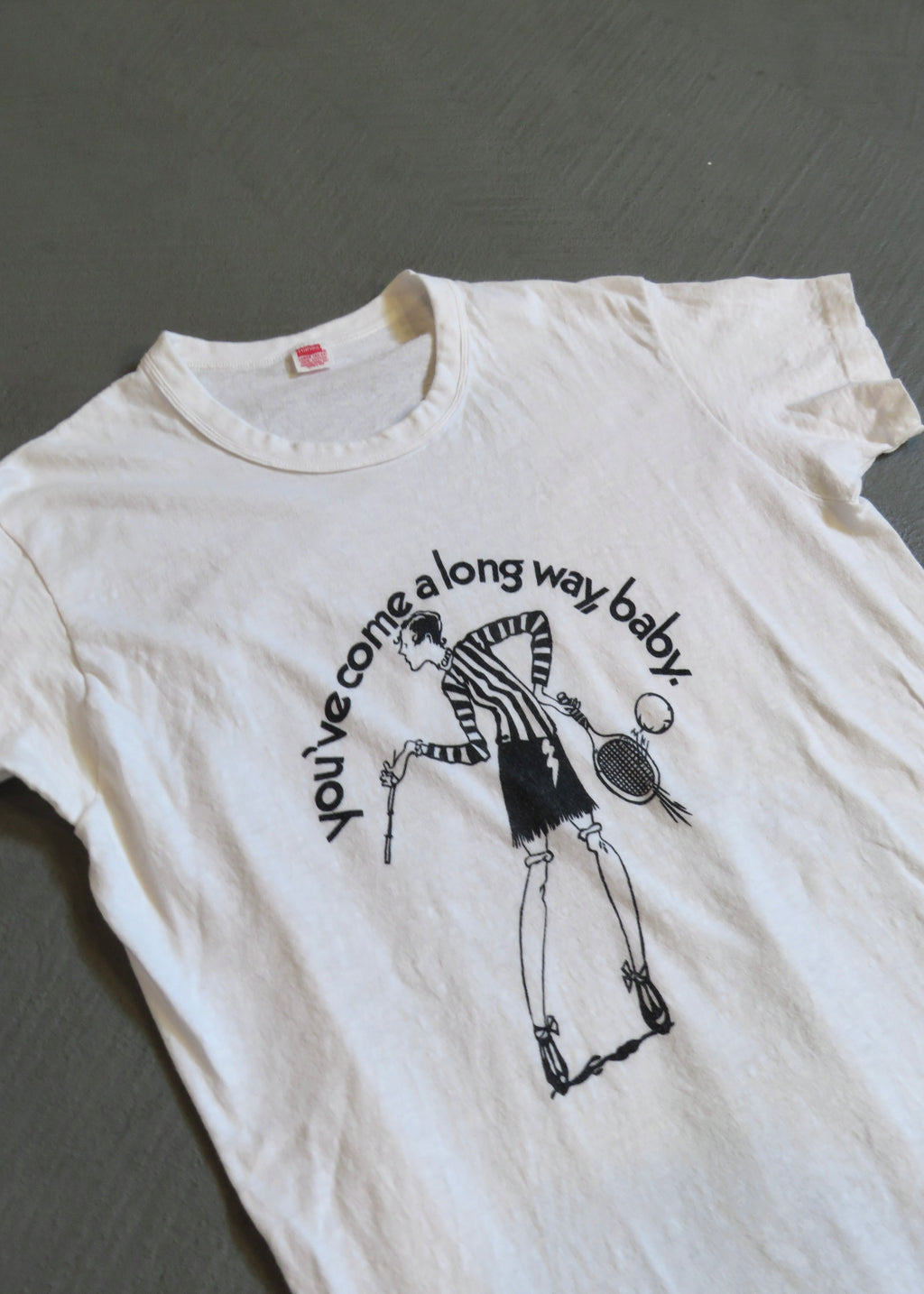 1970s You've Come A Long Way Sporting T-Shirt | S