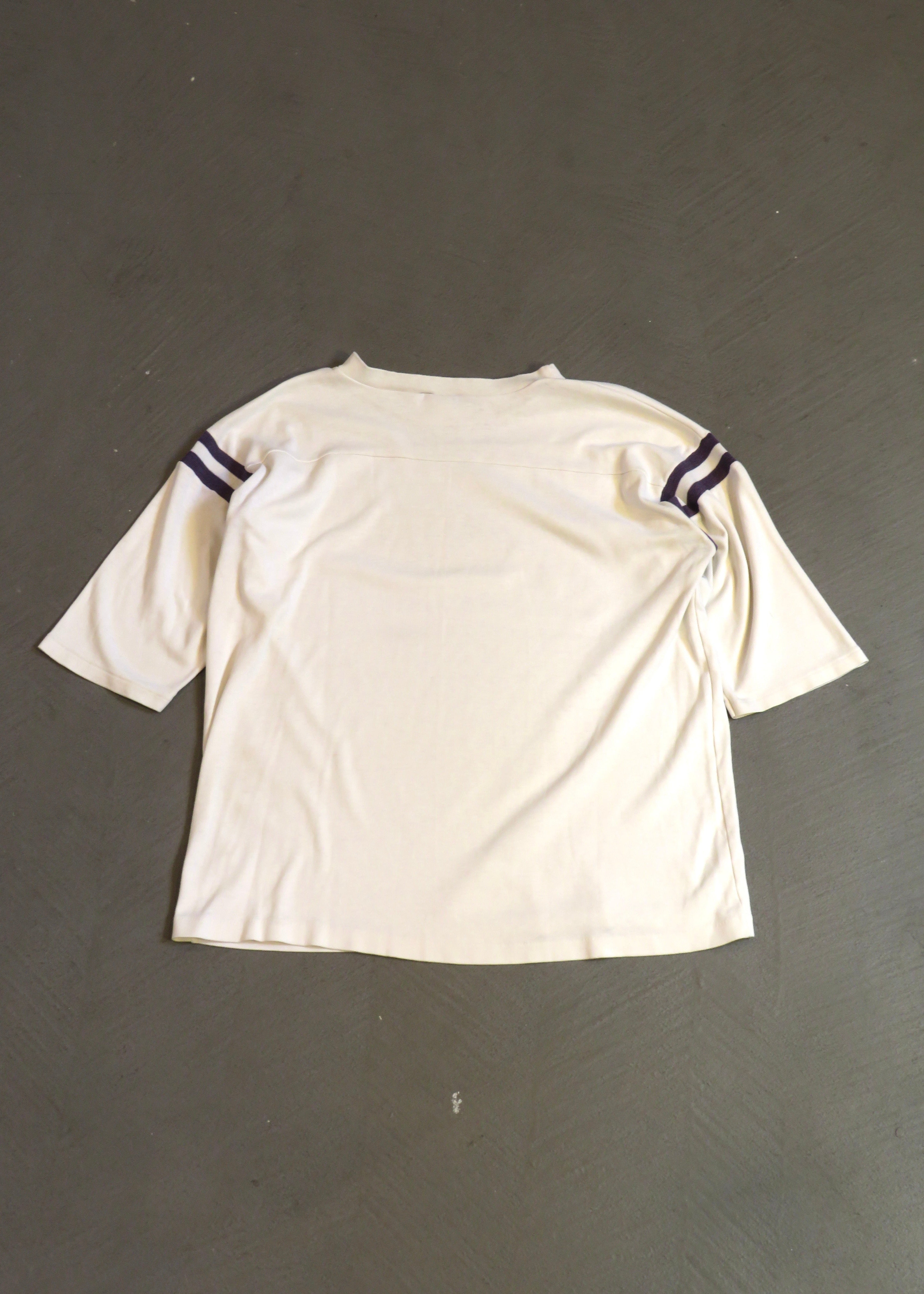 1980s Notre Dame Fighting Irish Cropped Jersey T-Shirt