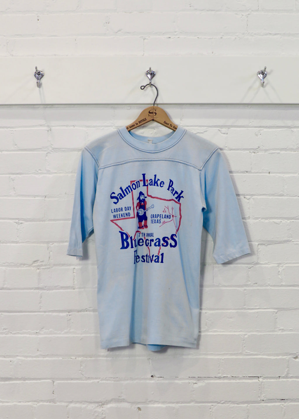 1980s Salmon Lake Bluegrass Fest T-Shirt