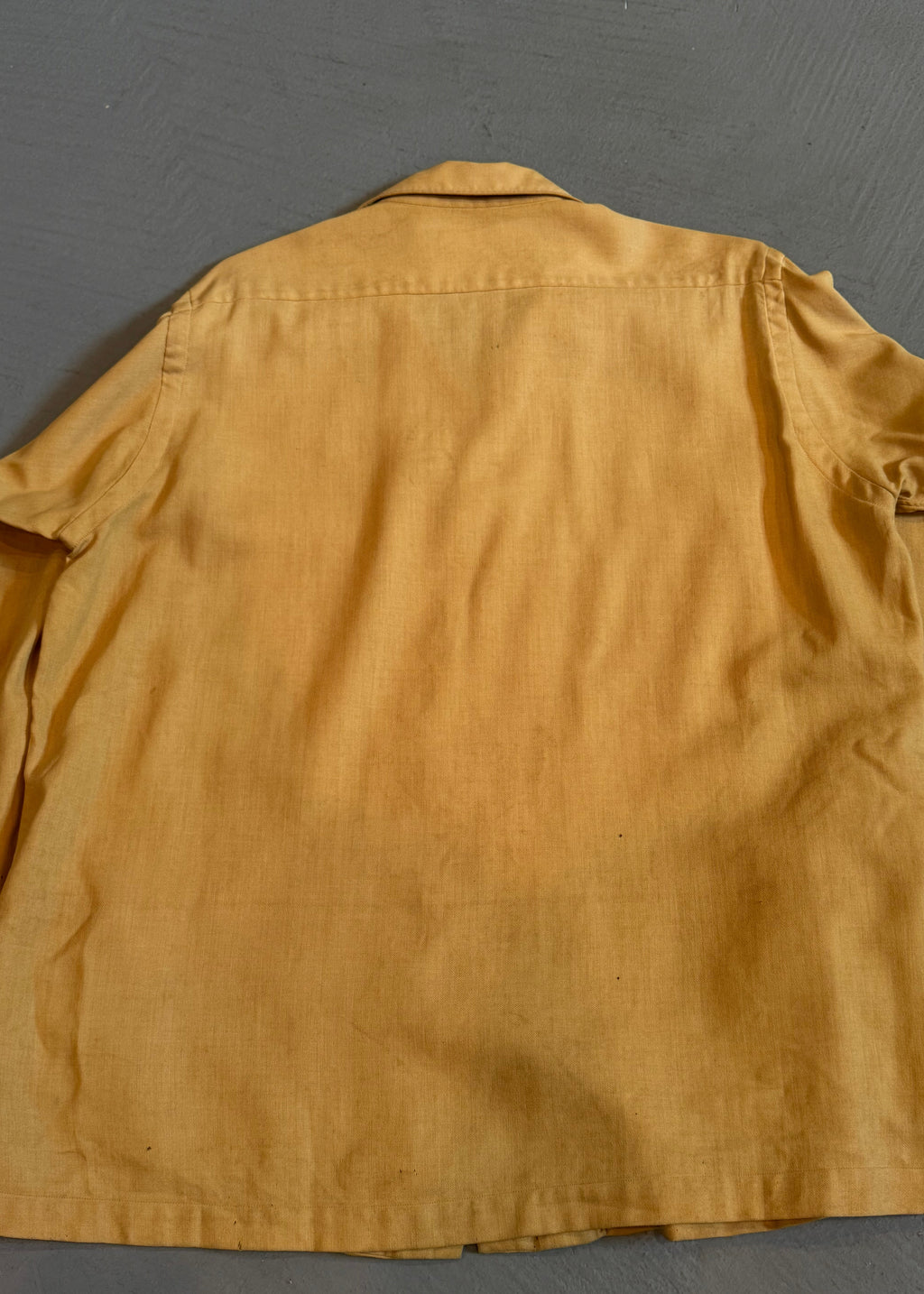 1960s Low Pocket Wool Overshirt