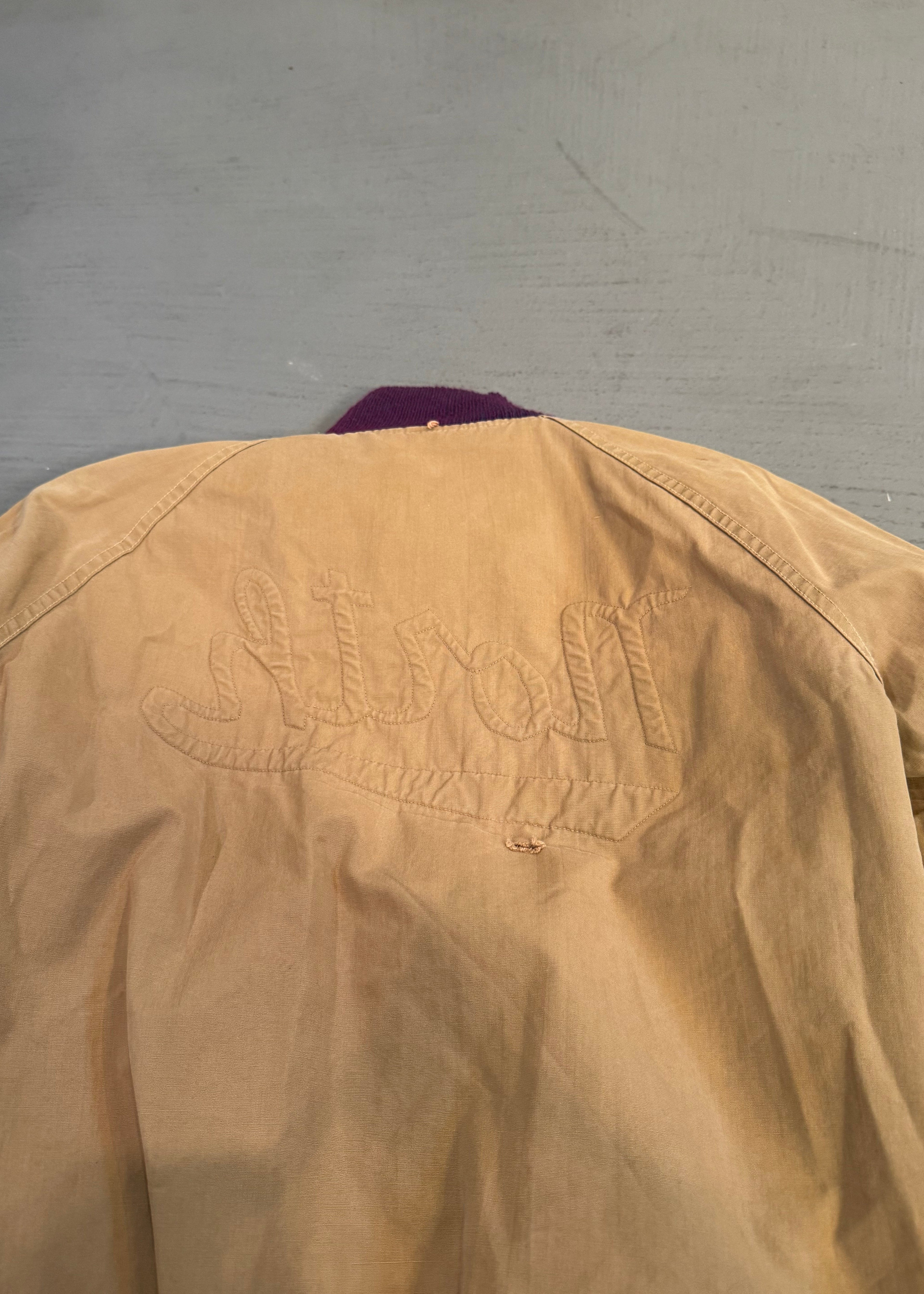 1950s Reversible Satin Varsity Jacket