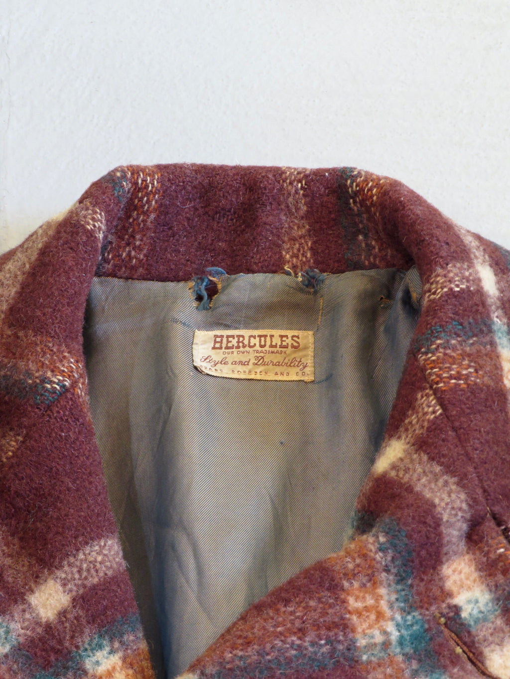 1930s Hercules Wool Peacoat