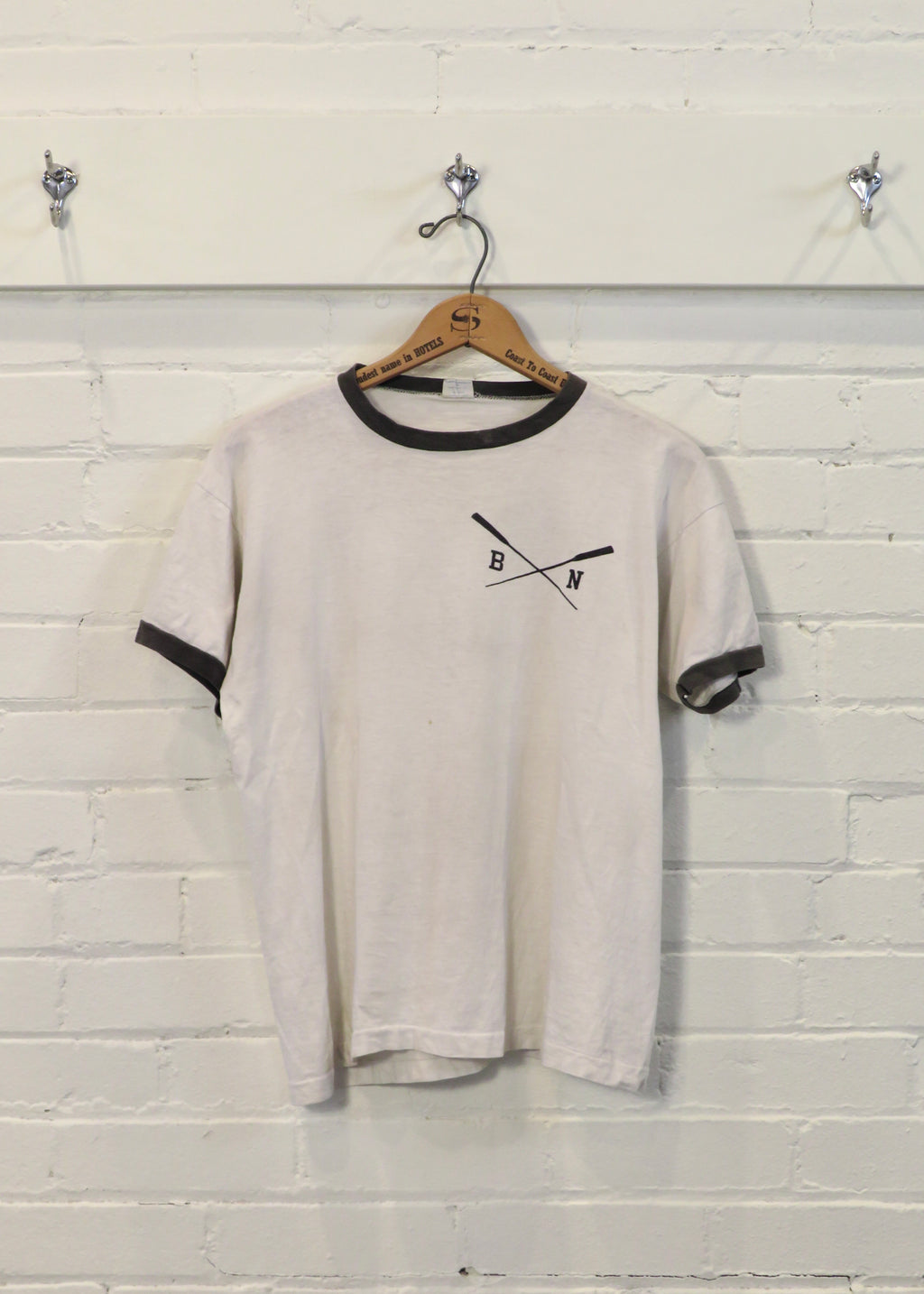 1970s Rowing Ringer T-Shirt | M