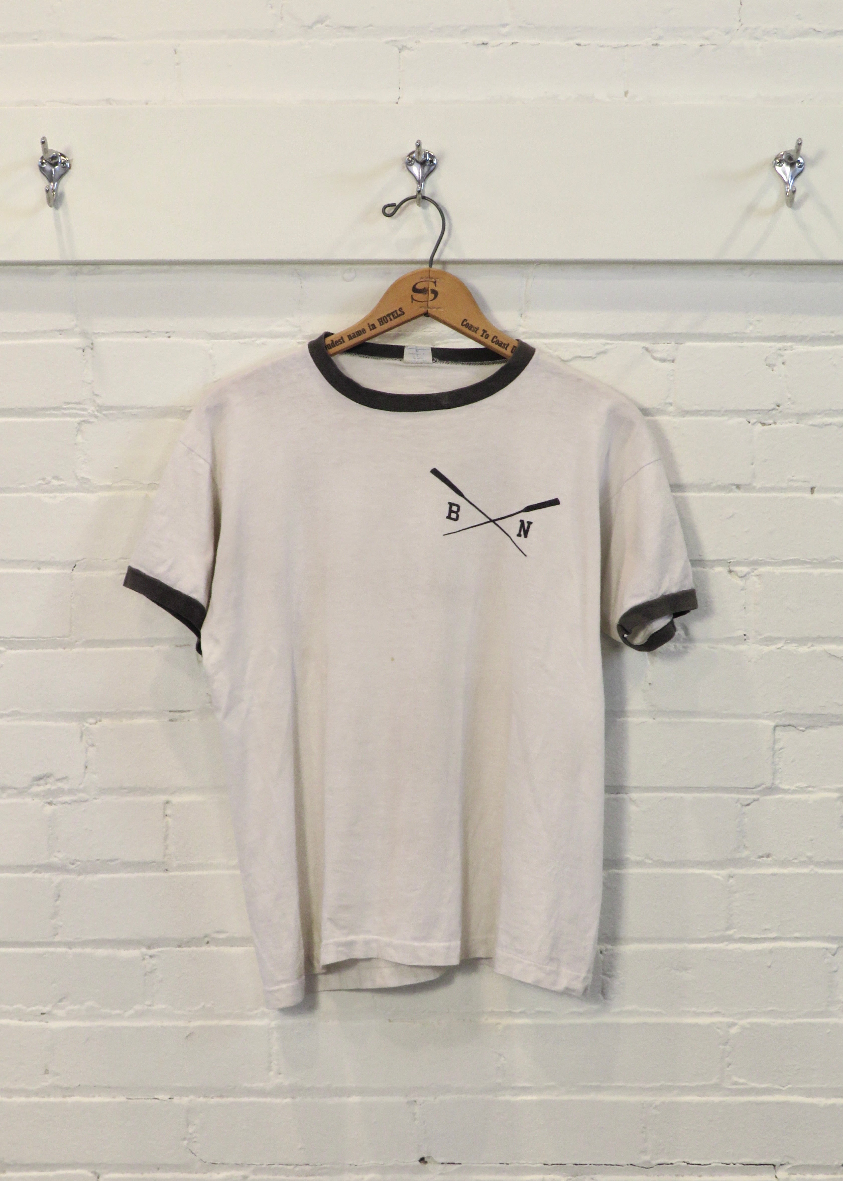 1970s Rowing Ringer T-Shirt | M